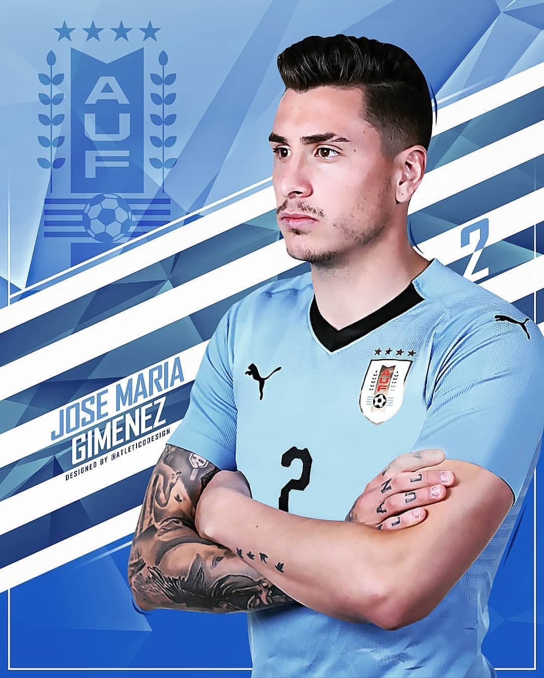 Jose Maria Gimenez, Uruguay. Chelsea wallpaper, Atlético madrid, Fifa world cup