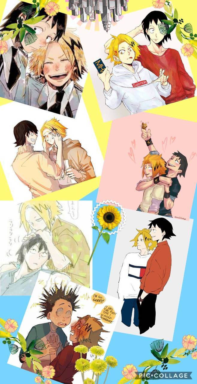 Sero x kaminari wallpaper