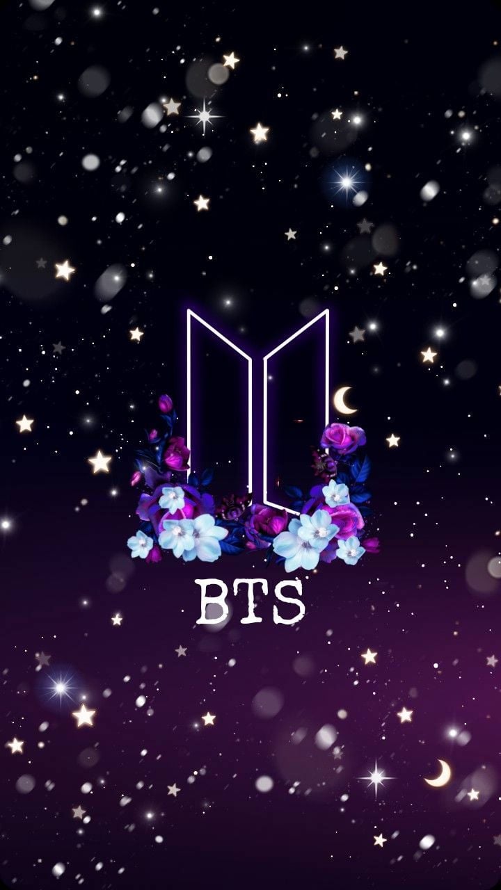 BTS Galaxy Logo Wallpapers - Wallpaper Cave