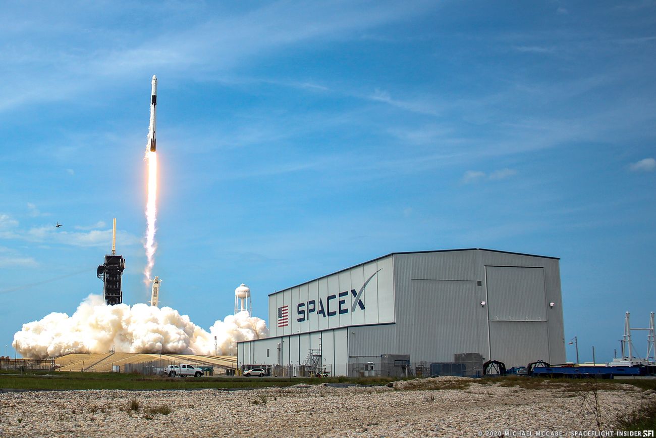 Historic Launch Day For SpaceX, NASA: Demo 2 In Image