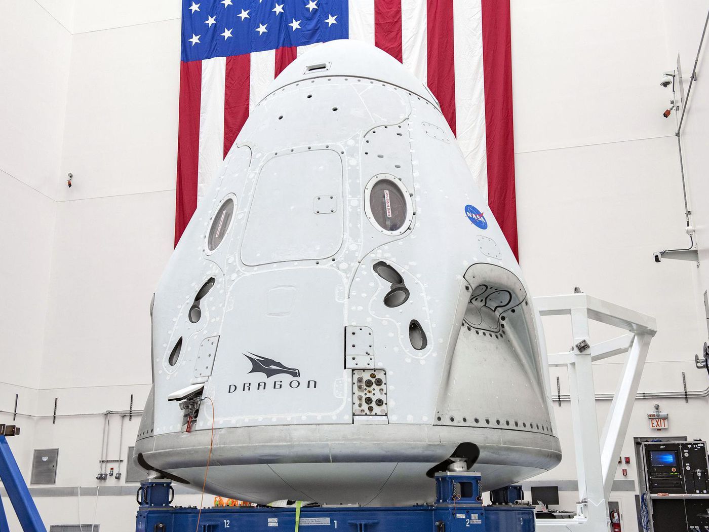 NASA sets date for SpaceX's first passenger flight on Crew Dragon