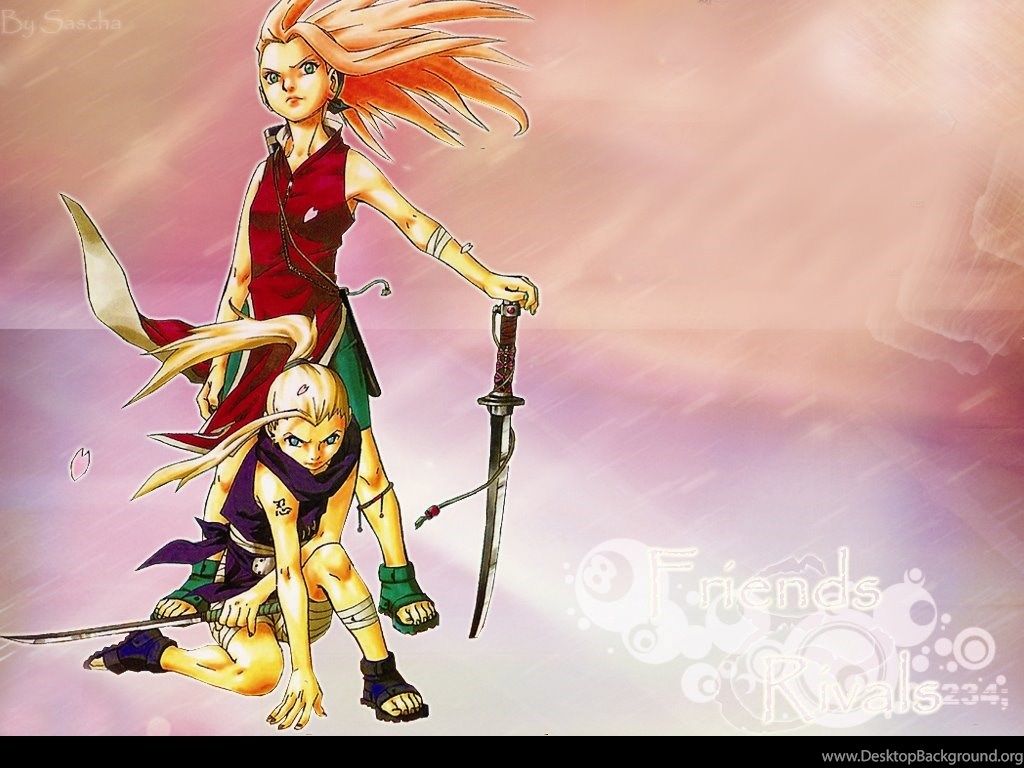 Naruto Sakura And Ino Naruto Shippuden Wallpaper HD Desktop Background