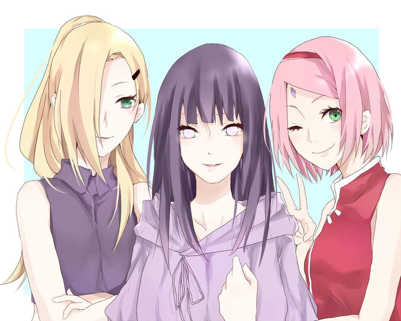 Sakura, Hinata, Ino