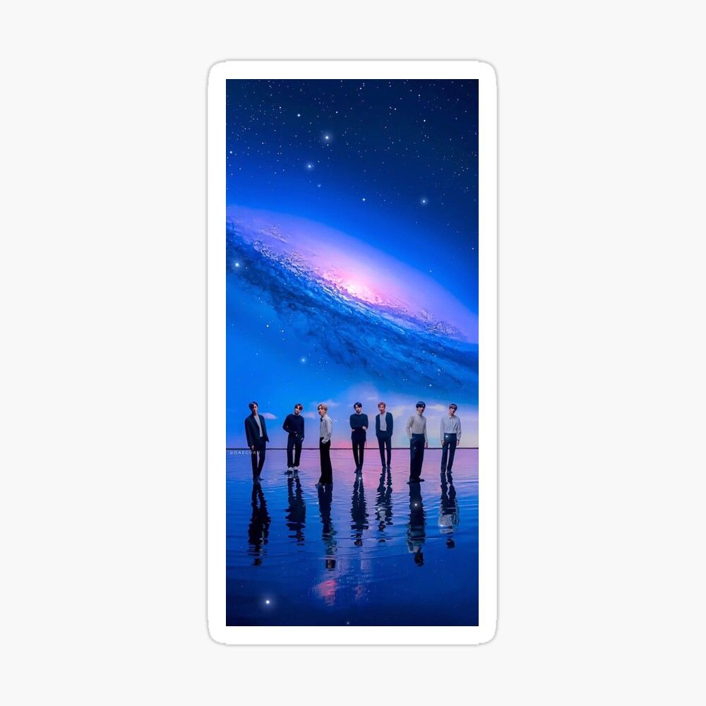 BTS Galaxy Canvas Print By JungKook BTS