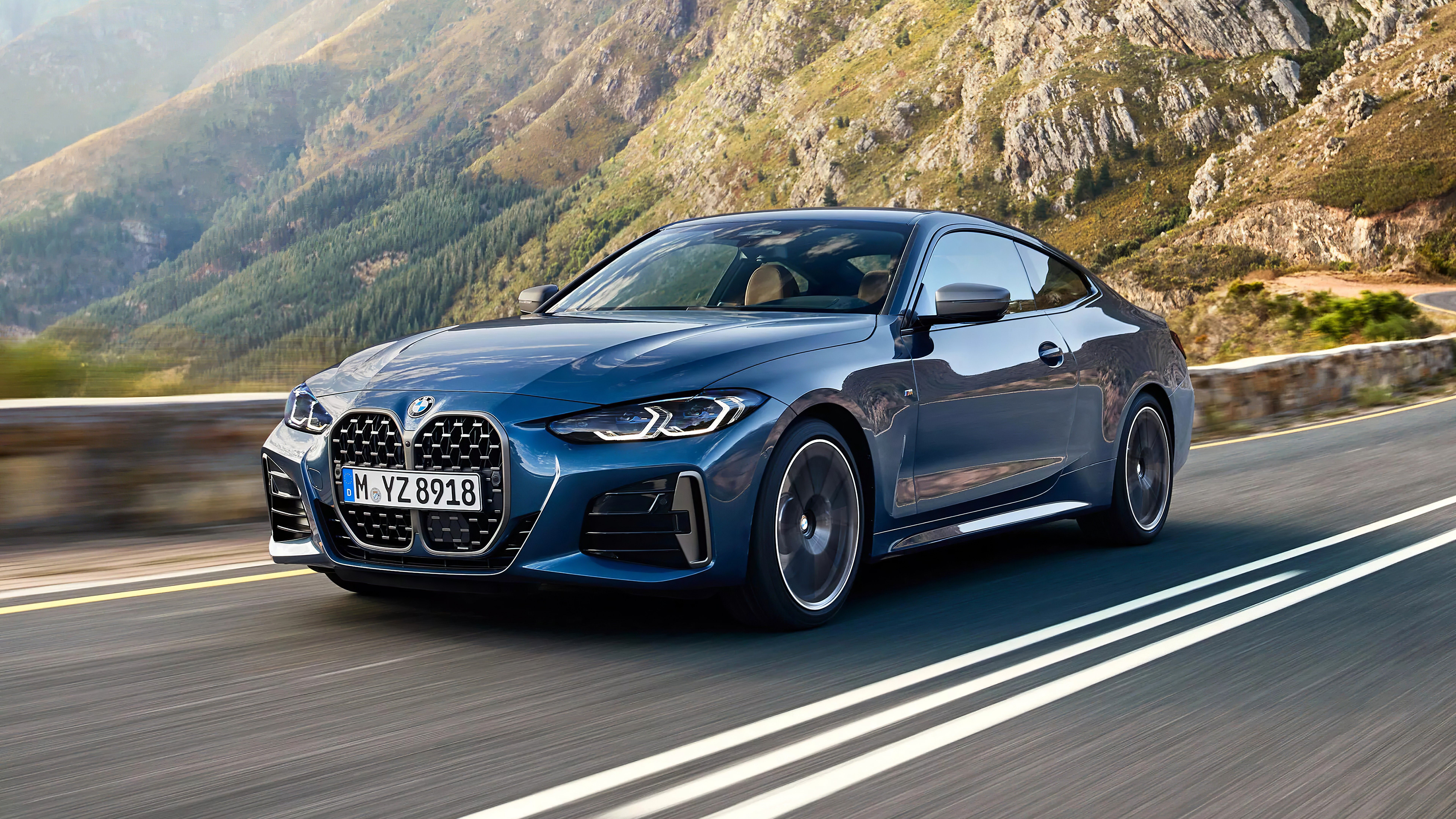 Wallpaper BMW 4 Series Hybrid, 2021 cars, electric cars, 8K, Cars & Bikes
