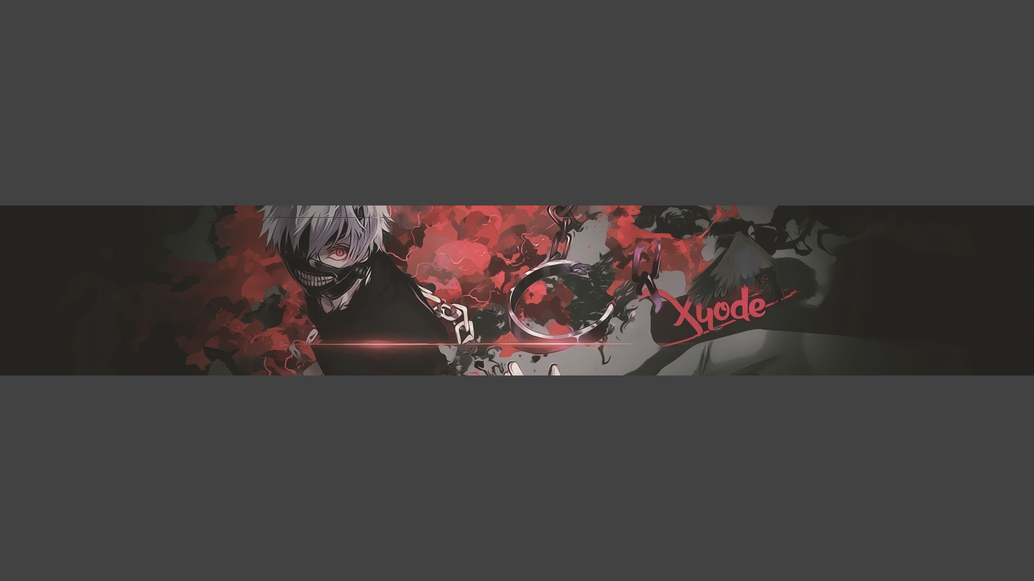 Free Anime YouTube Banner Template | 5ergiveaways