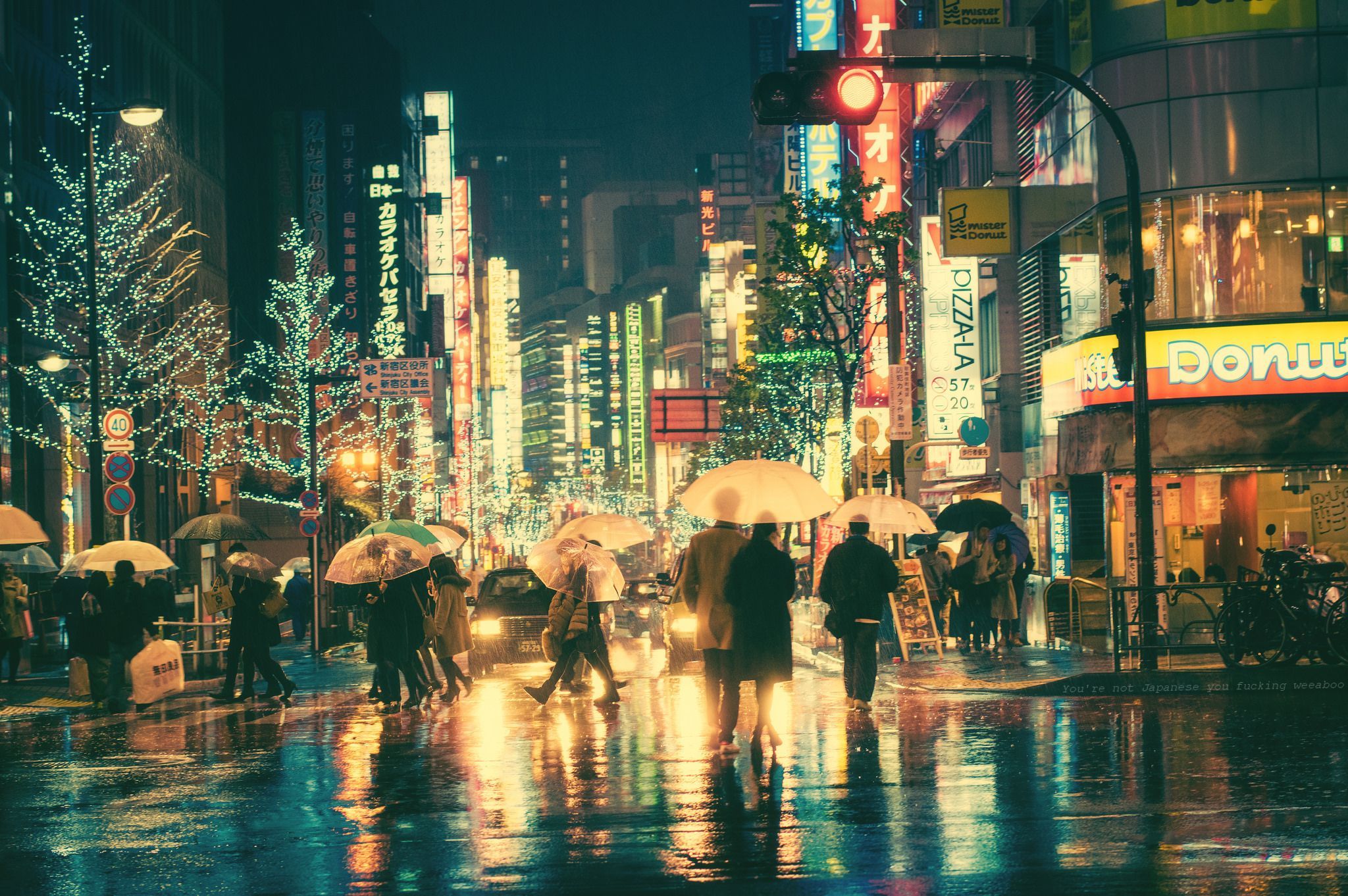 Raining In Tokyo [2048x1362] • R ImageOfJapan. Rainy Night, Night City, City Rain