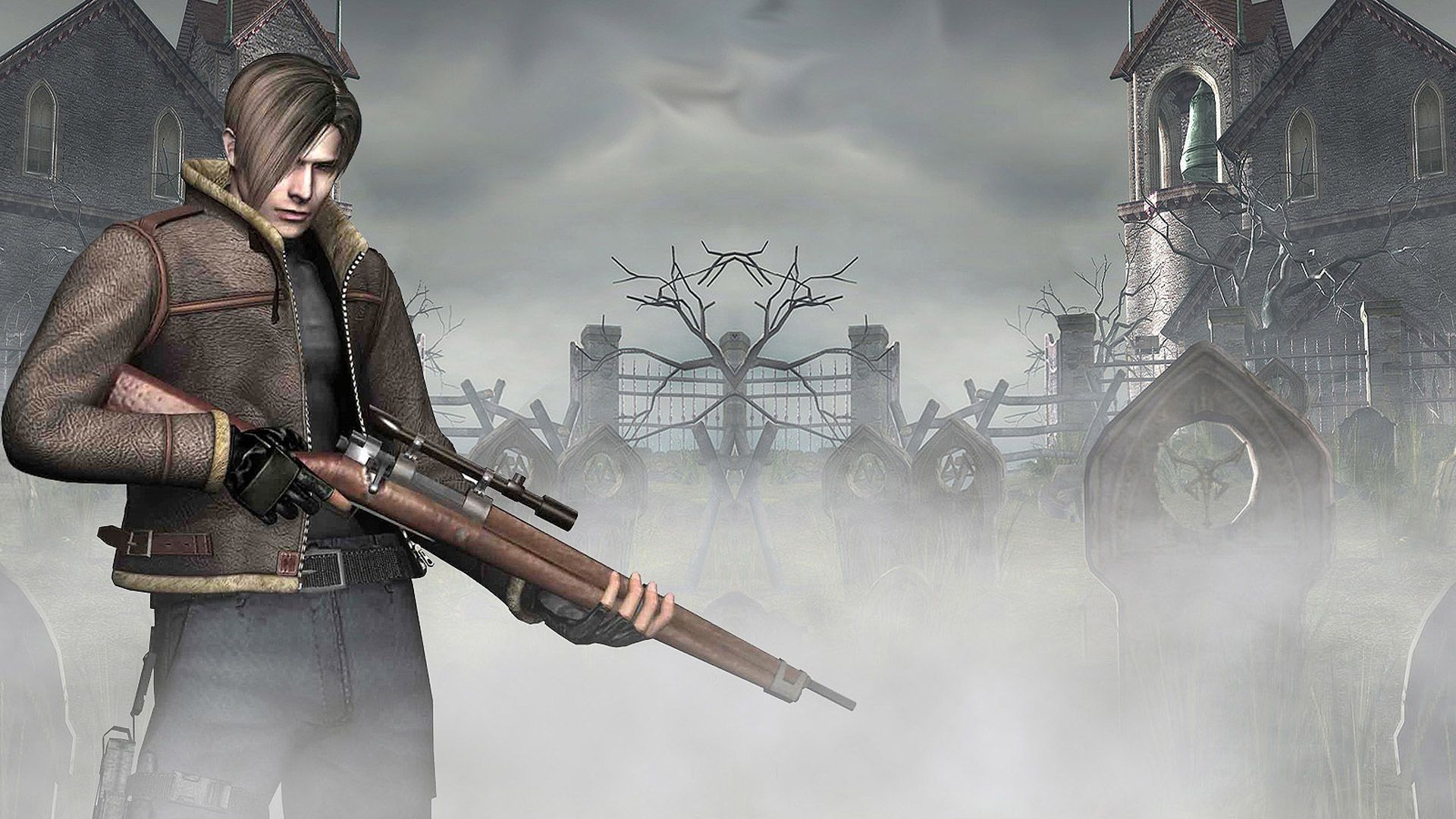 Resident Evil 4 Wallpaper in 1920x1080. Resident evil, Resident evil leon, Evil world
