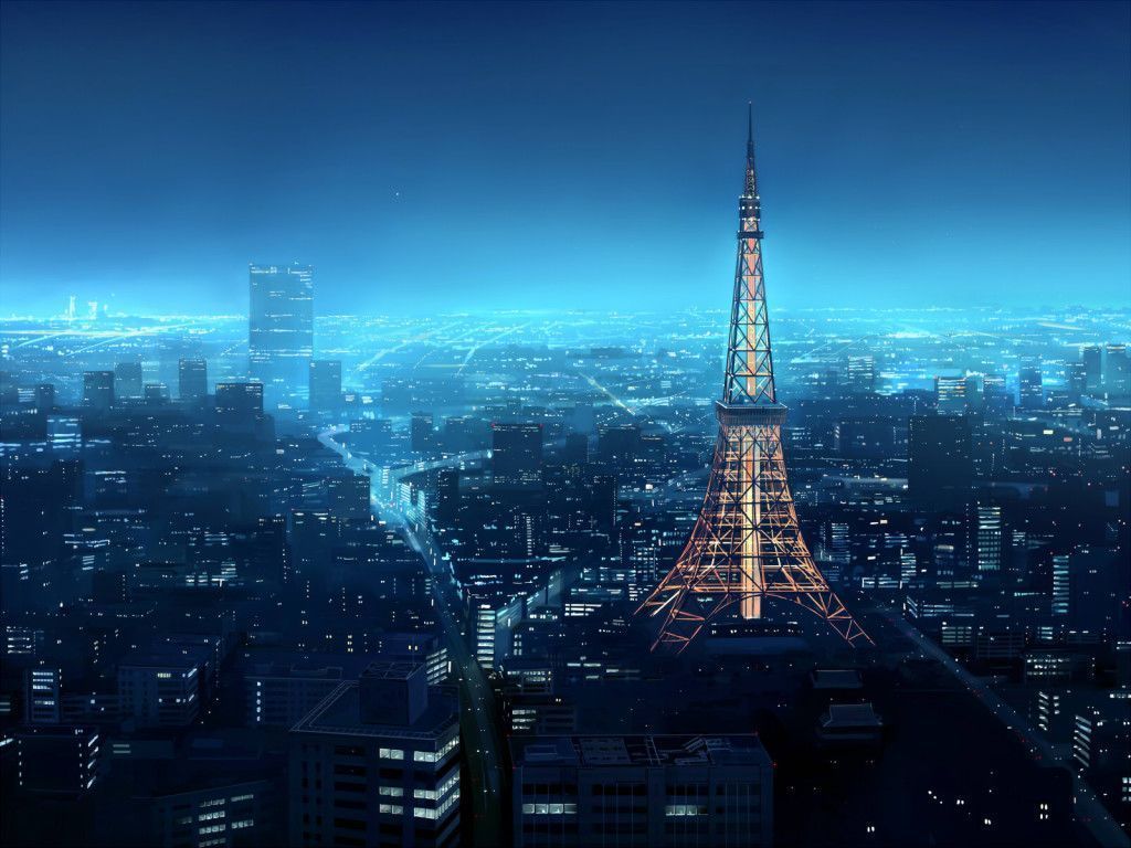 Tokyo Skyline Wallpaper HD Wallpaper