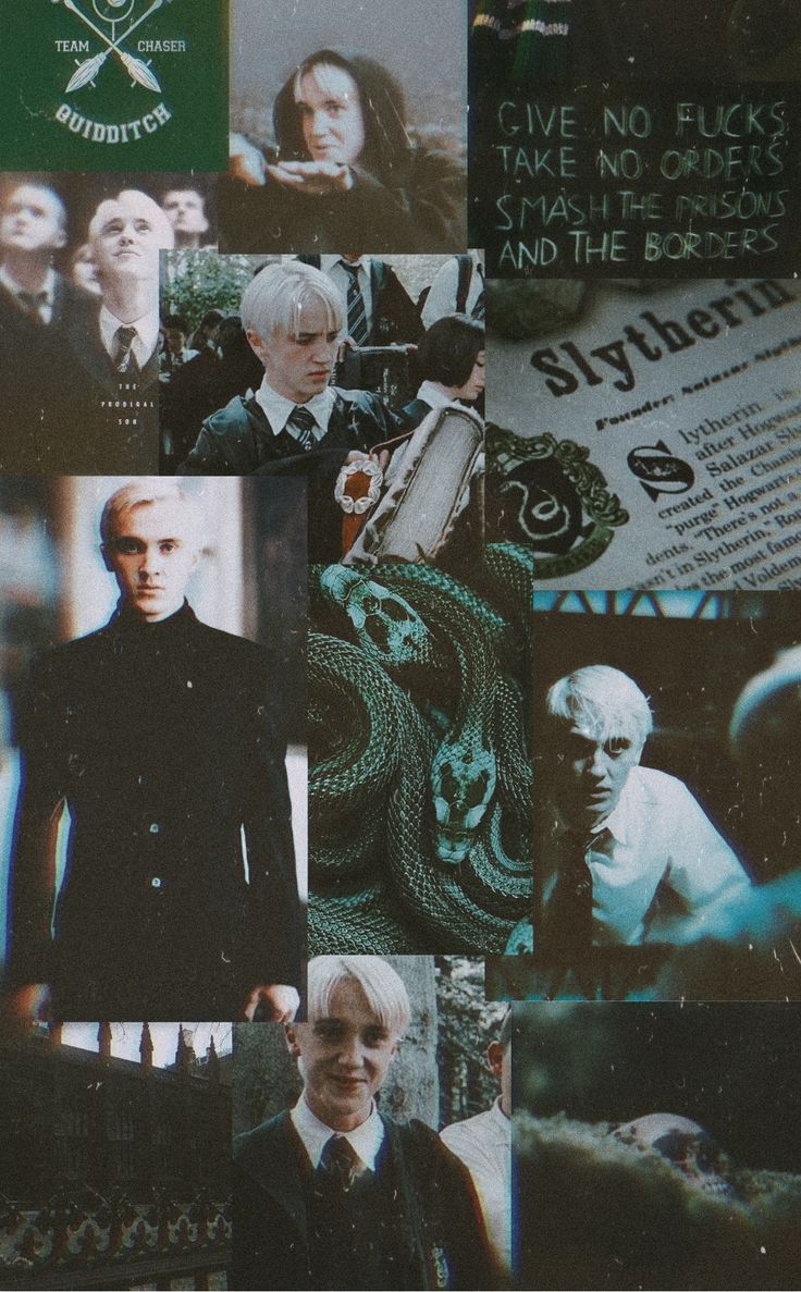 Draco Malfoy Aesthetic Desktop Wallpaper