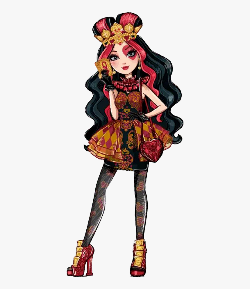 Monster High Heart Png After High Characters Lizzie Hearts, Transparent Png, Transparent Png Image
