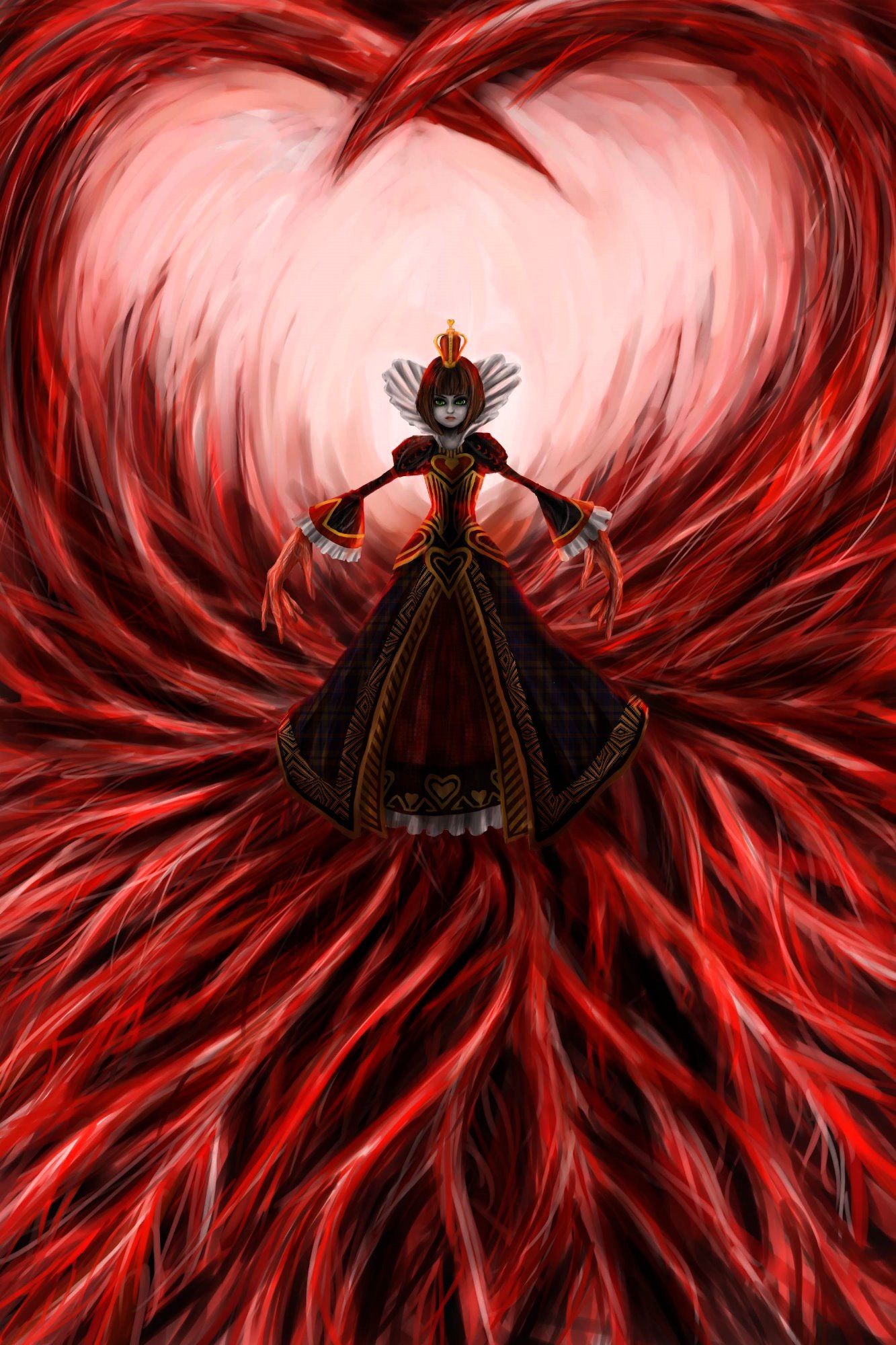 Queen of Hearts (American McGee's) McGee's Alice: Madness Returns Wallpaper Anime Image Board