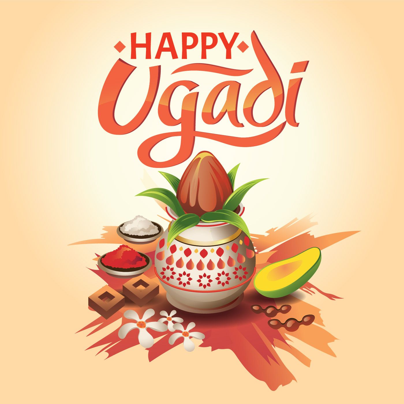 Happy Ugadi Wallpaper Design 1 by Sumanth0019 on DeviantArt