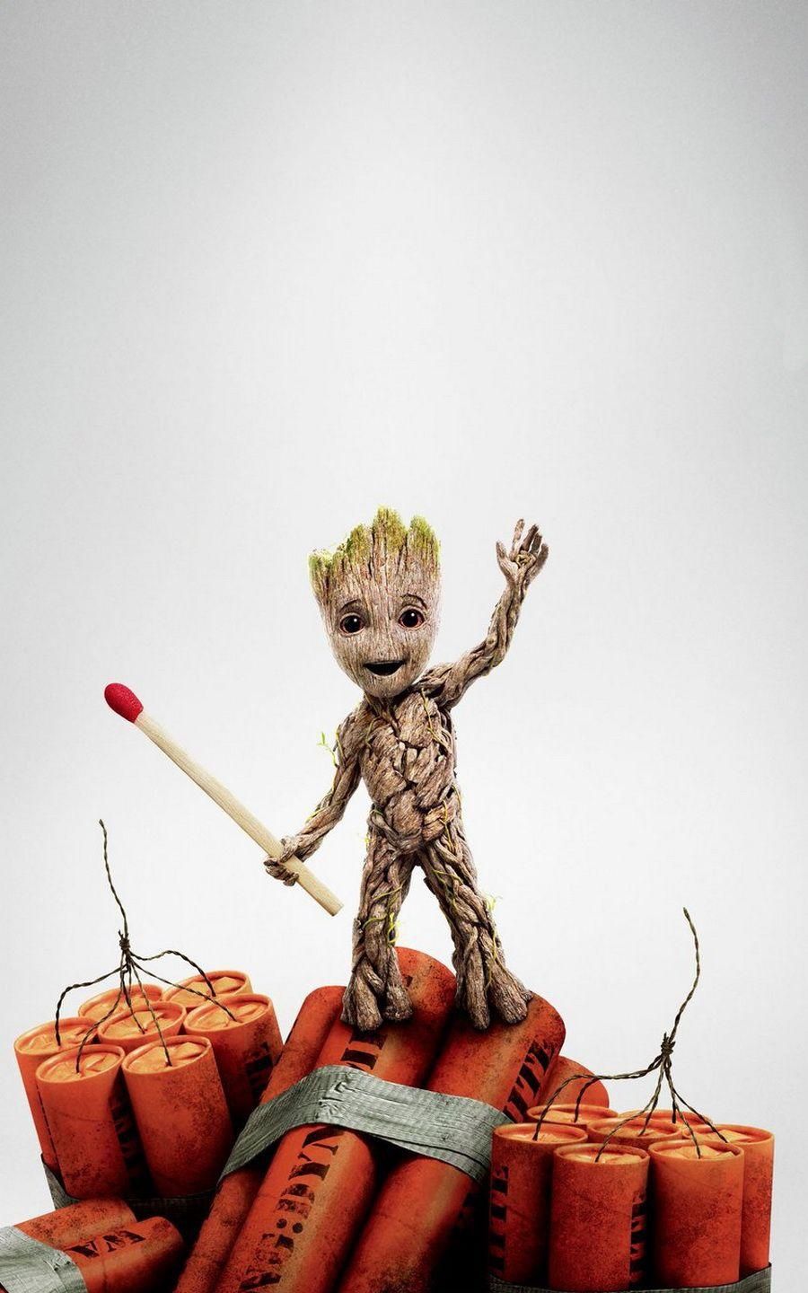 Baby Groot Guardians of the Galaxy Wallpaper