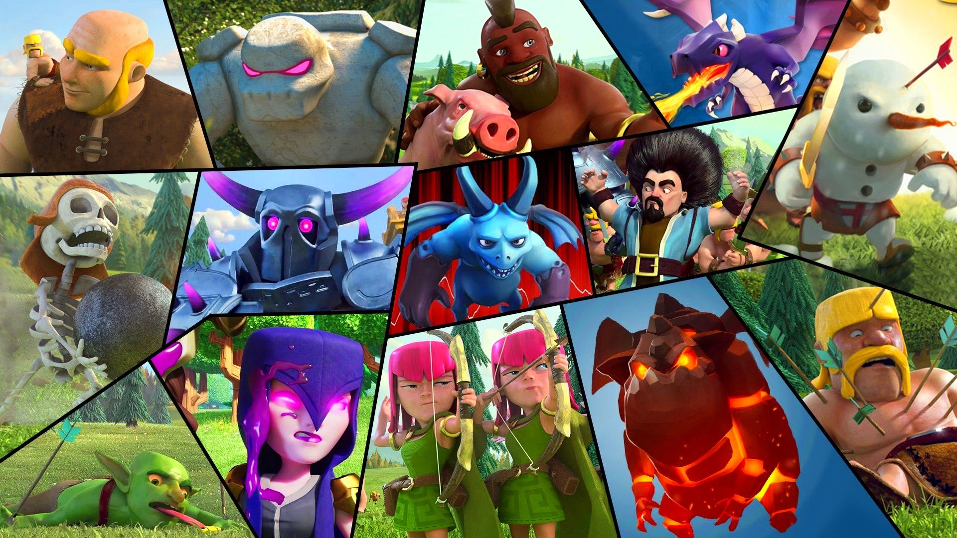 Clash of Clans Games Wallpaper