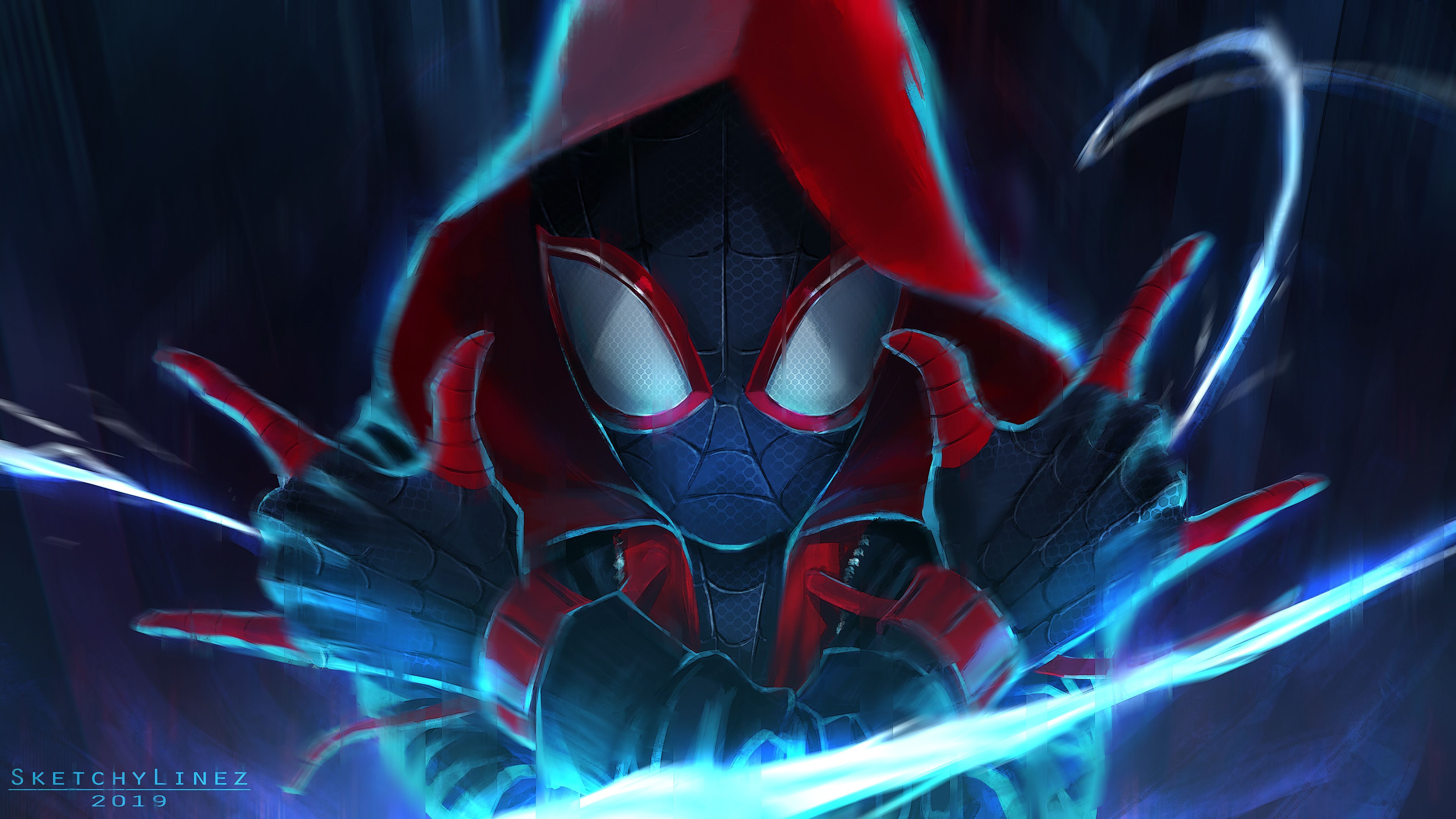 Miles Morales Desktop Wallpaper Free Miles Morales Desktop Background