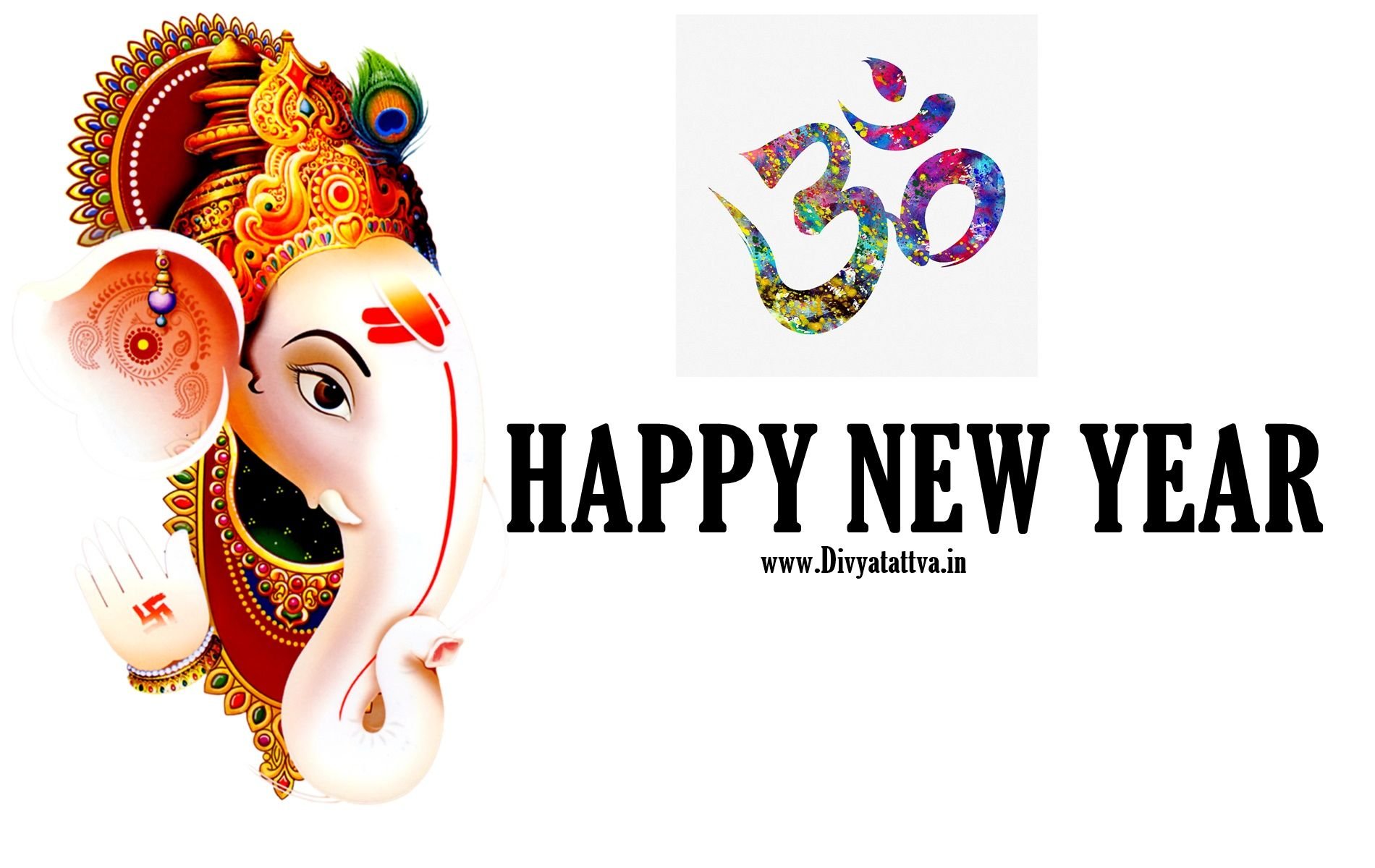 New Year Greetings wallpaper Happy New Year Spiritual Messages HD Image