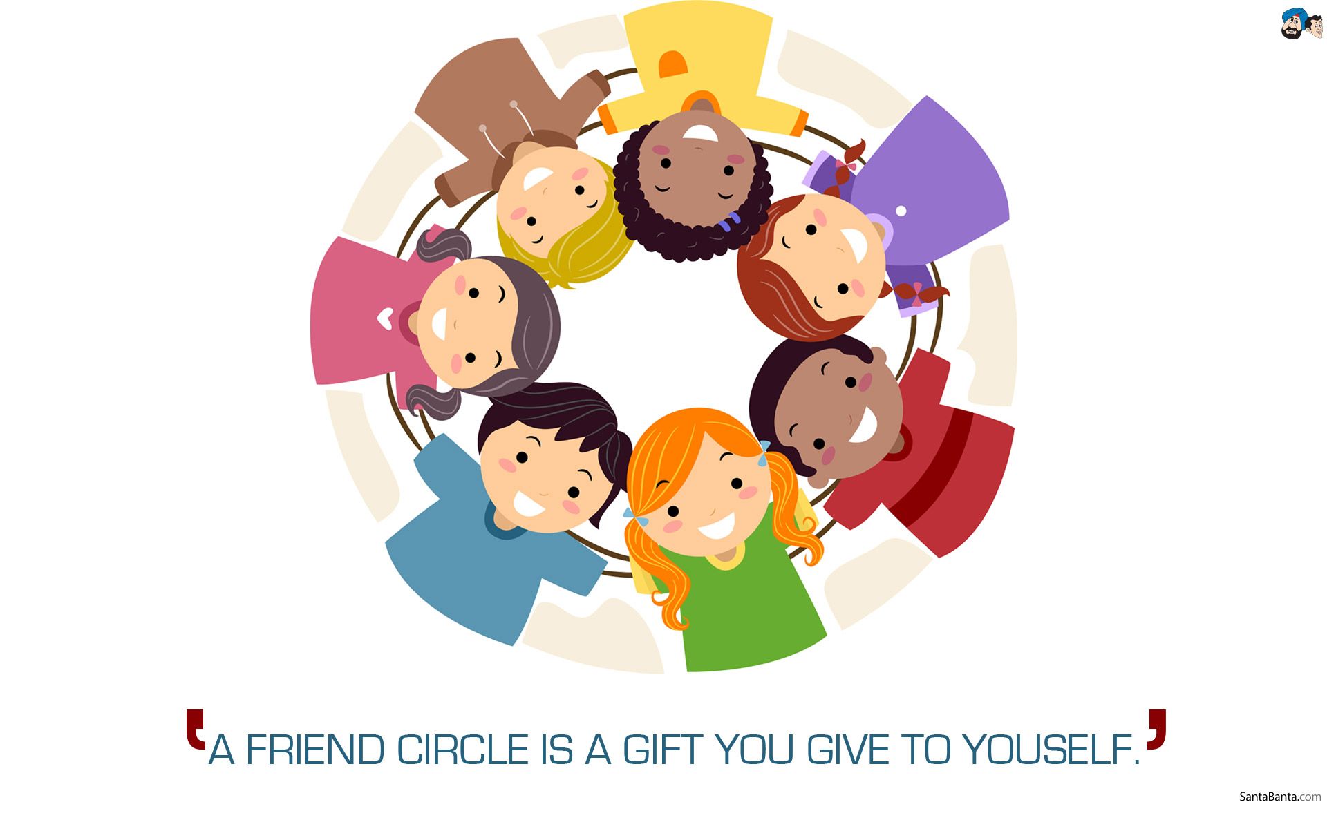 A Friend Circle Is A Gift You Give To Yourself Photo Friendship 9. Friendship Wallpaper, Happy Friendship Day, Friendship Day Wallpaper