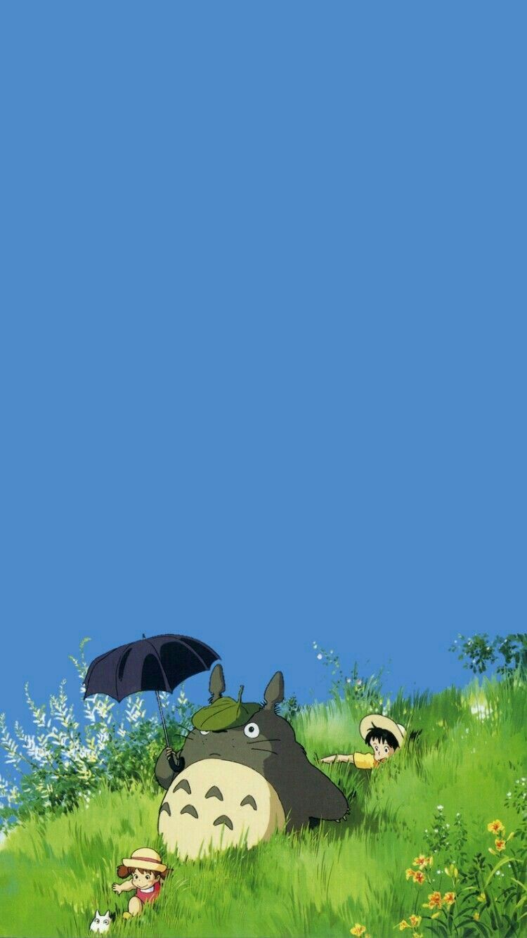Totoro iPhone Wallpaper Free HD Wallpaper