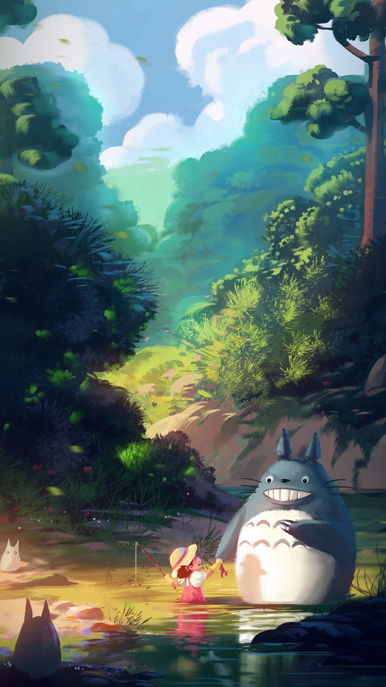 Totoro Hd Wallpaper For Phone Carrotapp