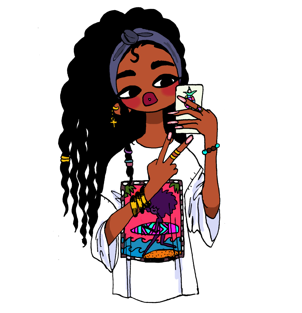 ILHÉUS. Black girl magic art, Black girl art, Black girl cartoon