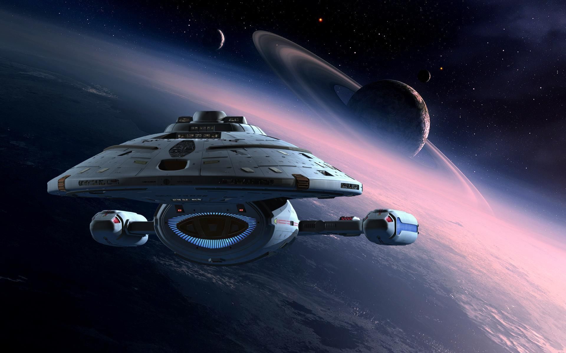 My current wallpaper [Star Trek: Voyager]. Star trek wallpaper, Star trek starships, Star trek voyager ship