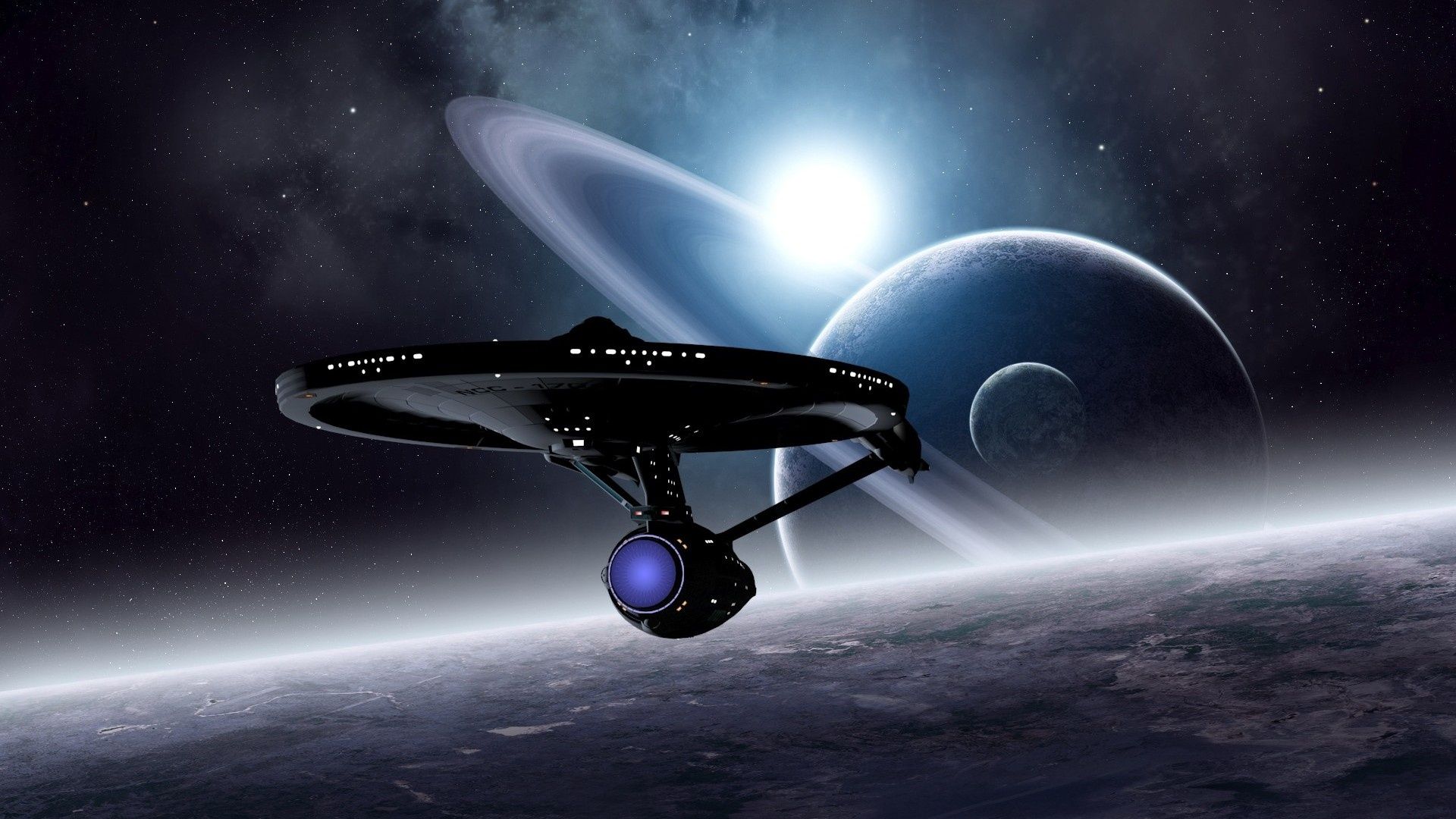 The Universe Space Spaceship Wallpaper. Star trek enterprise, Star trek, Star trek ships