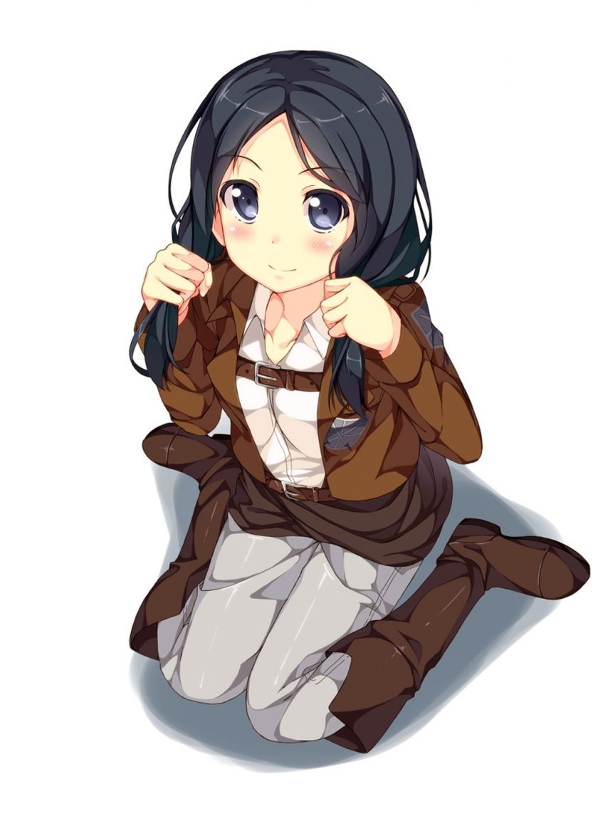 Download 840x1160 wallpaper attack on titan, mikasa ackerman, anime girl, cute, iphone iphone 4s, ipod touch, 840x1160 HD image, background, 10262