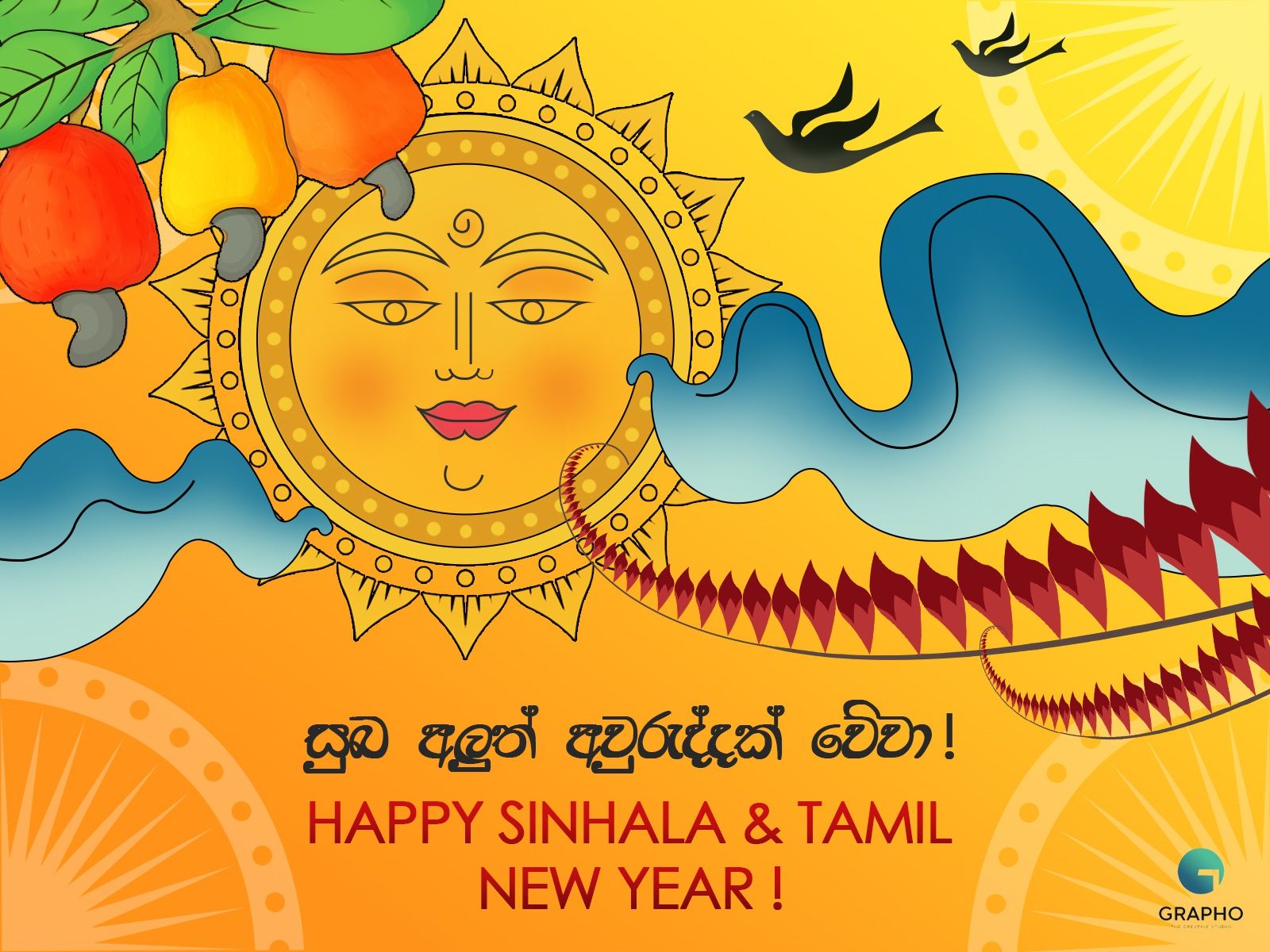 Sinhala And Tamil New Year Wallpapers Wallpaper Cave Gambaran