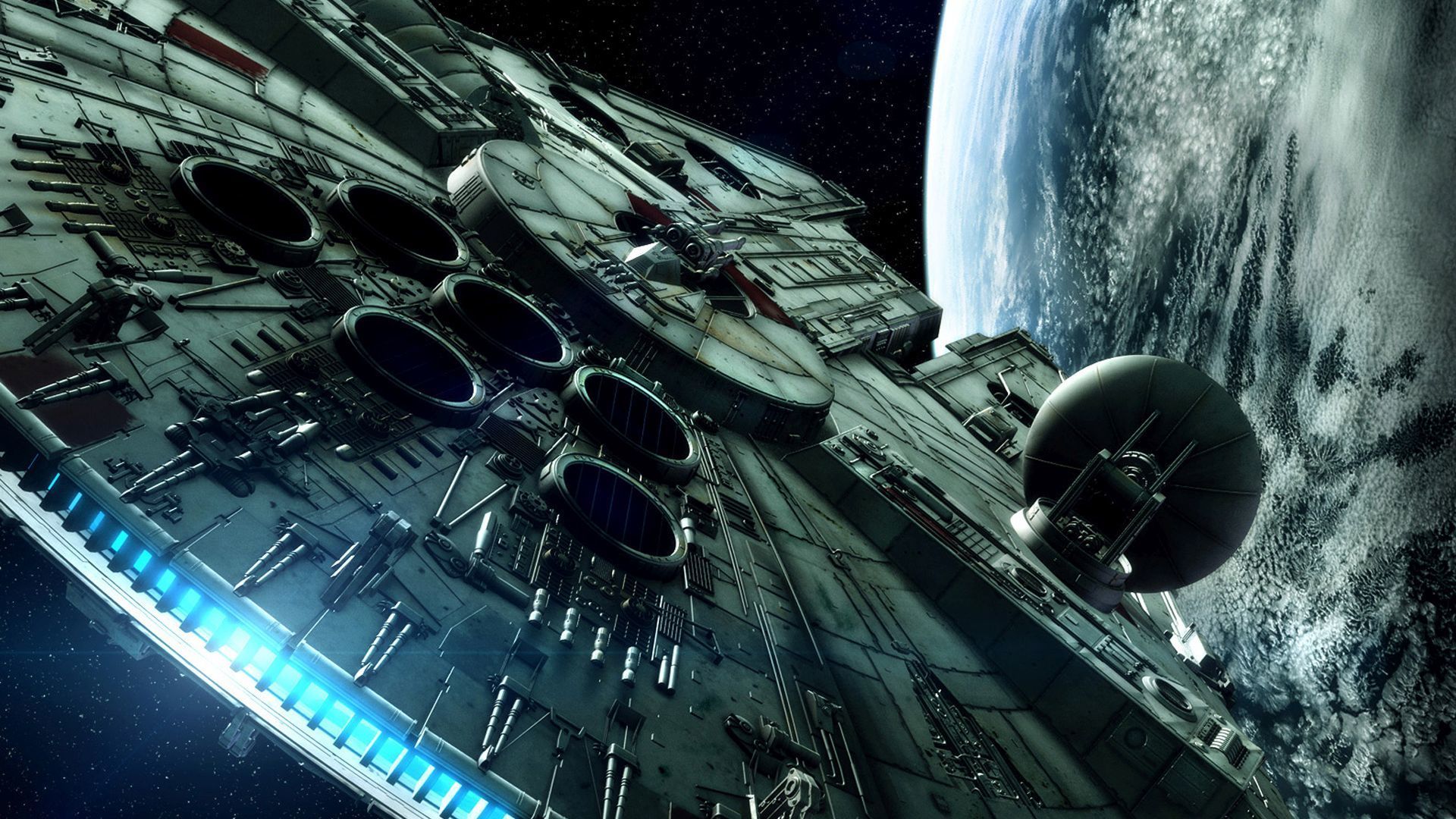 Star Wars Spaceship 1080p Movie Desktop Wallpaper