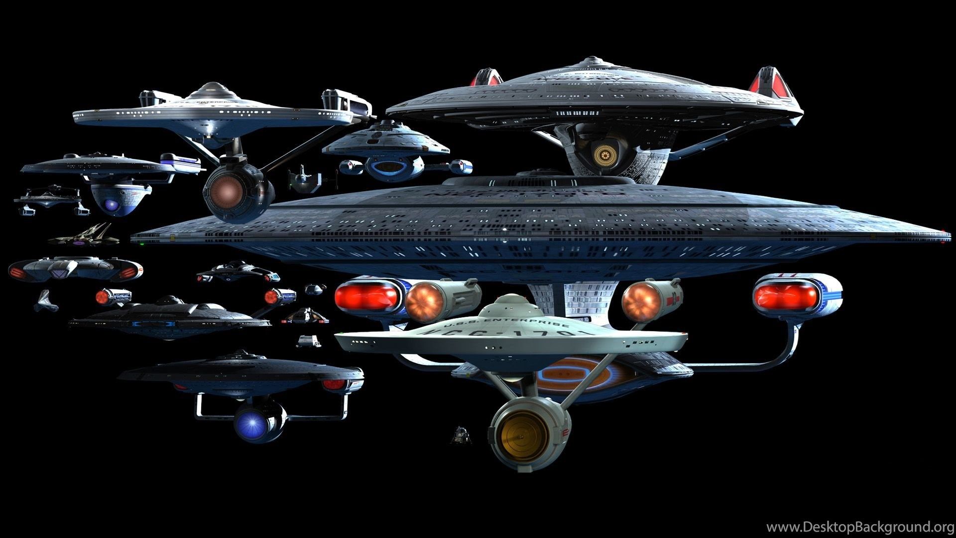 Star Trek Ships Of The Line, 1920x1080 HD Wallpaper And FREE Stock. Desktop Background