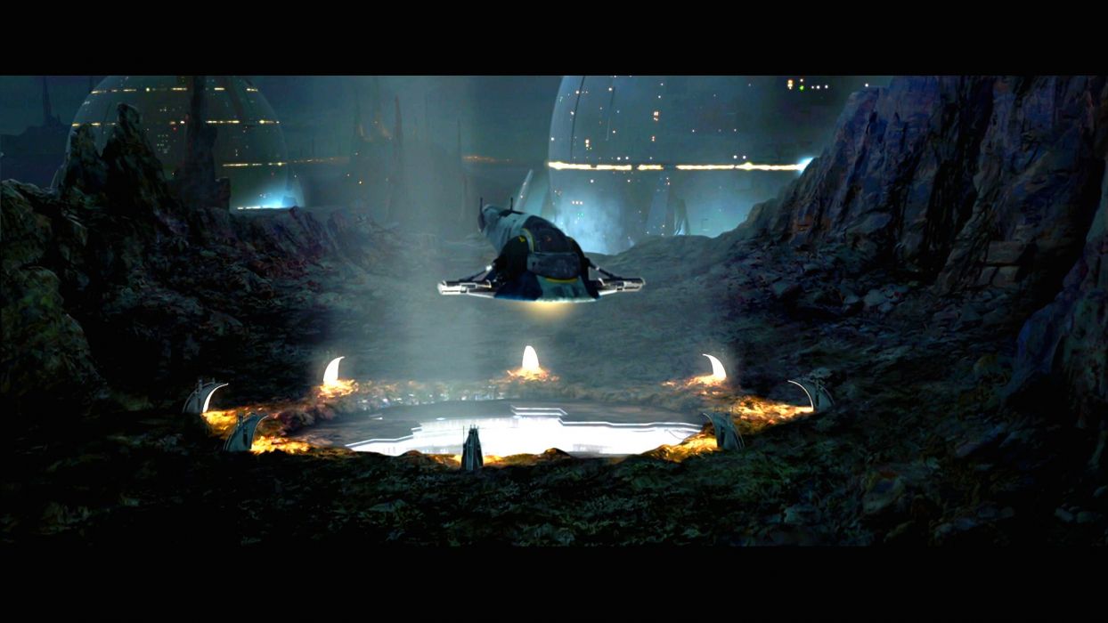 STAR WARS ATTACK CLONES Sci Fi Action Futuristic Movie Film Spaceship Wallpaperx1080