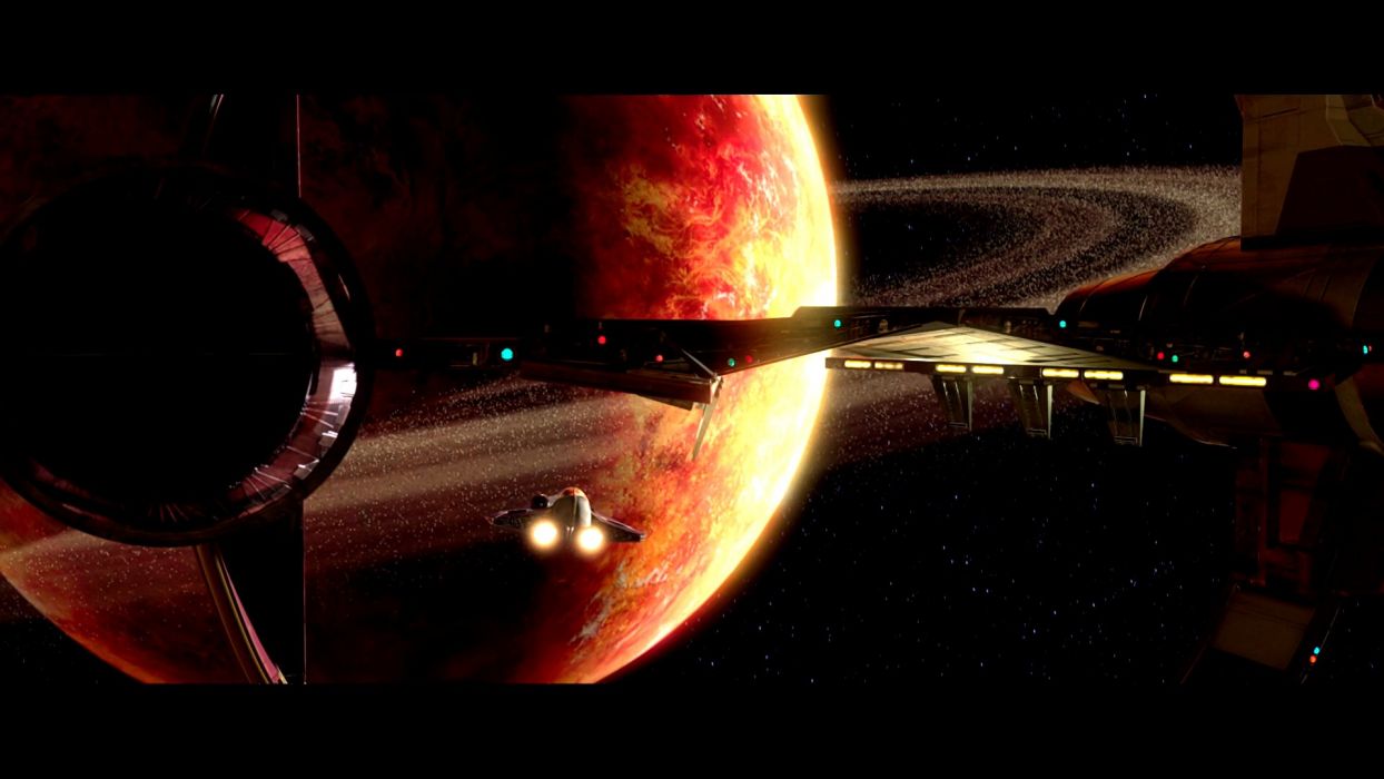 STAR WARS ATTACK CLONES Sci Fi Action Futuristic Movie Film Spaceship Planet Space Wallpaperx1080