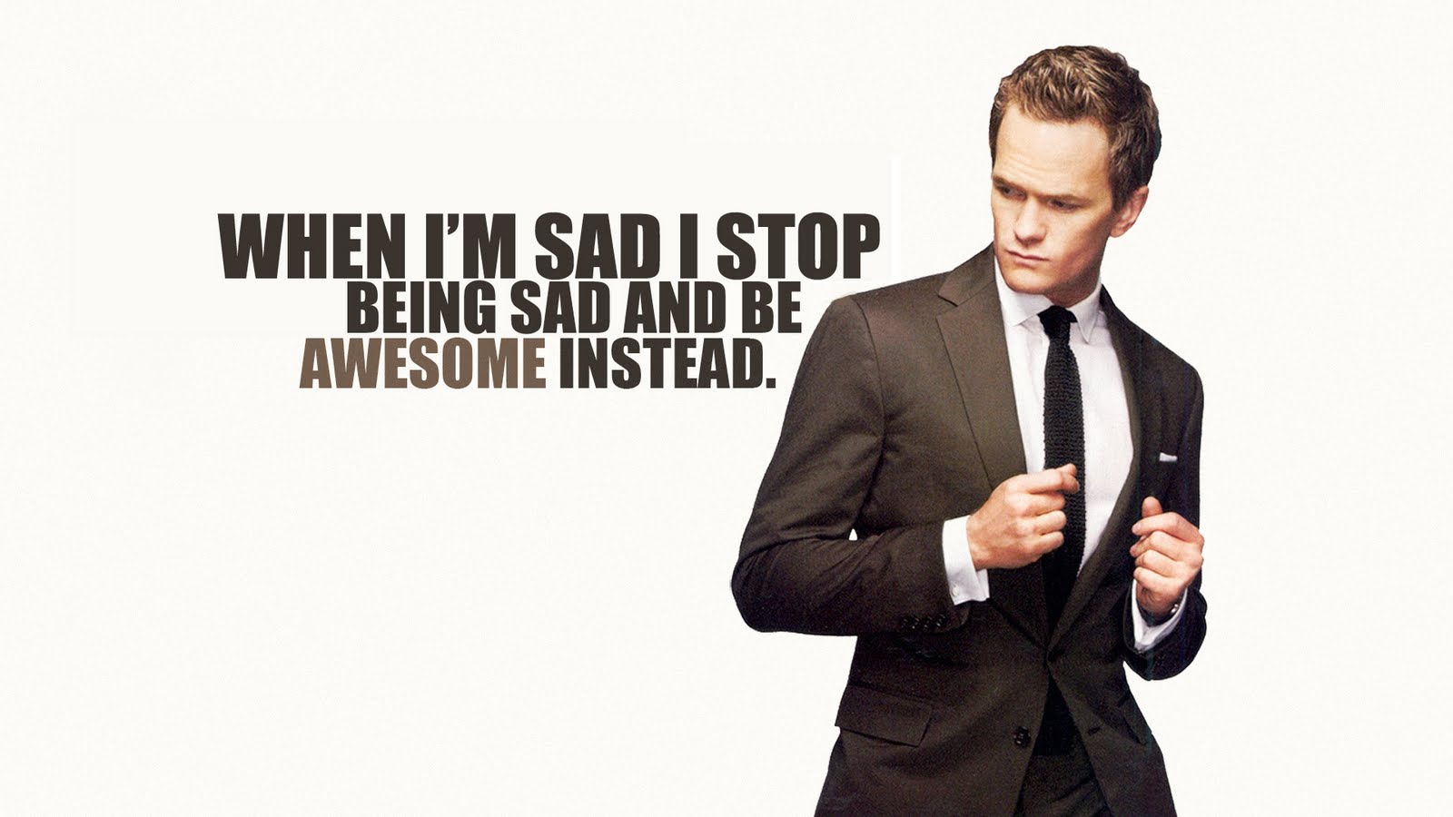 Desktop Wallpaper: Barney Stinson HD Wallpaper (How I met your Mother)