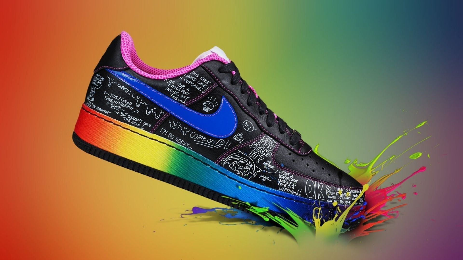 Nike Air Force 1s 1080 1080 Wallpaper