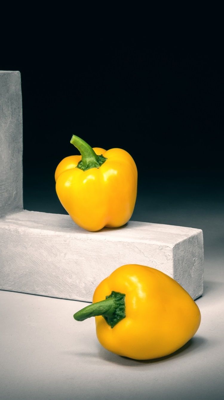 Wallpaper Yellow bell peppers, art photography 1920x1440 HD Picture, Image