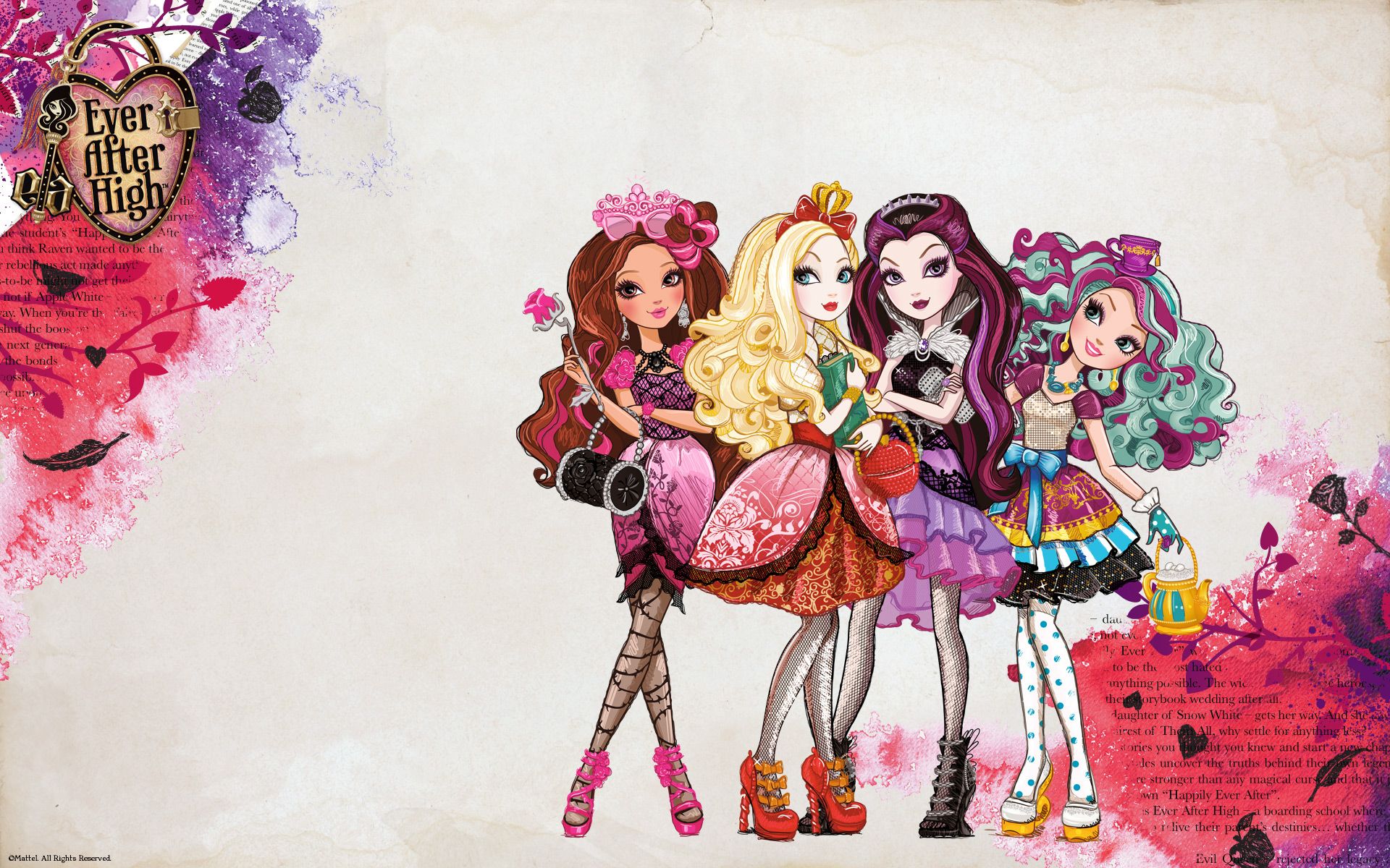 Ever After High Printables, Books, Activities and More!