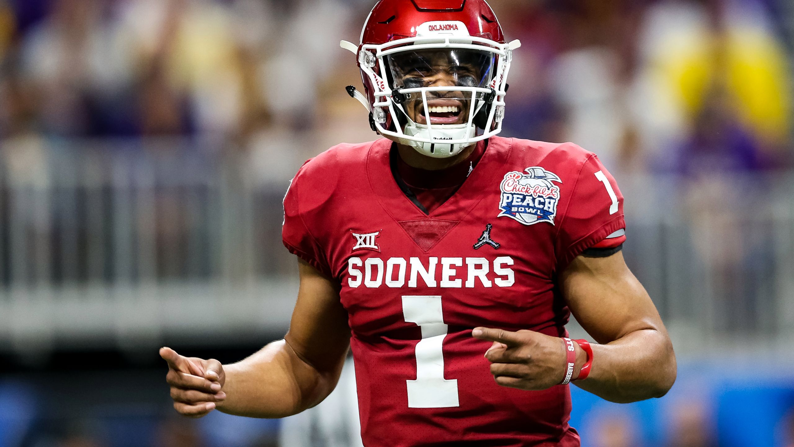 Eagles draft Oklahoma QB Jalen Hurts with 53rd overall pick in the NFL Draft