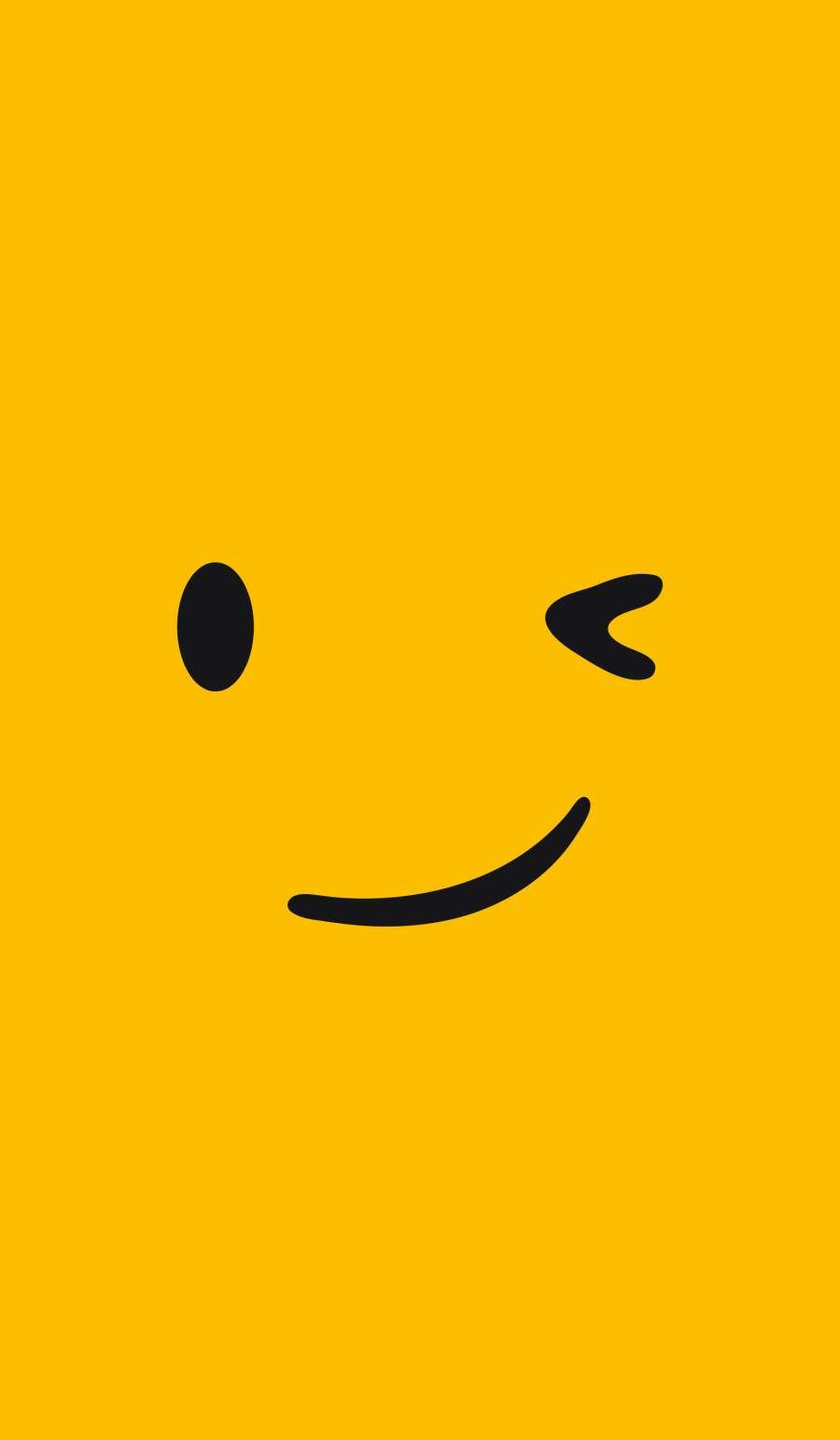 Smile Emoji iPhone Wallpaper. Emoji wallpaper iphone, iPhone wallpaper yellow, Crazy wallpaper