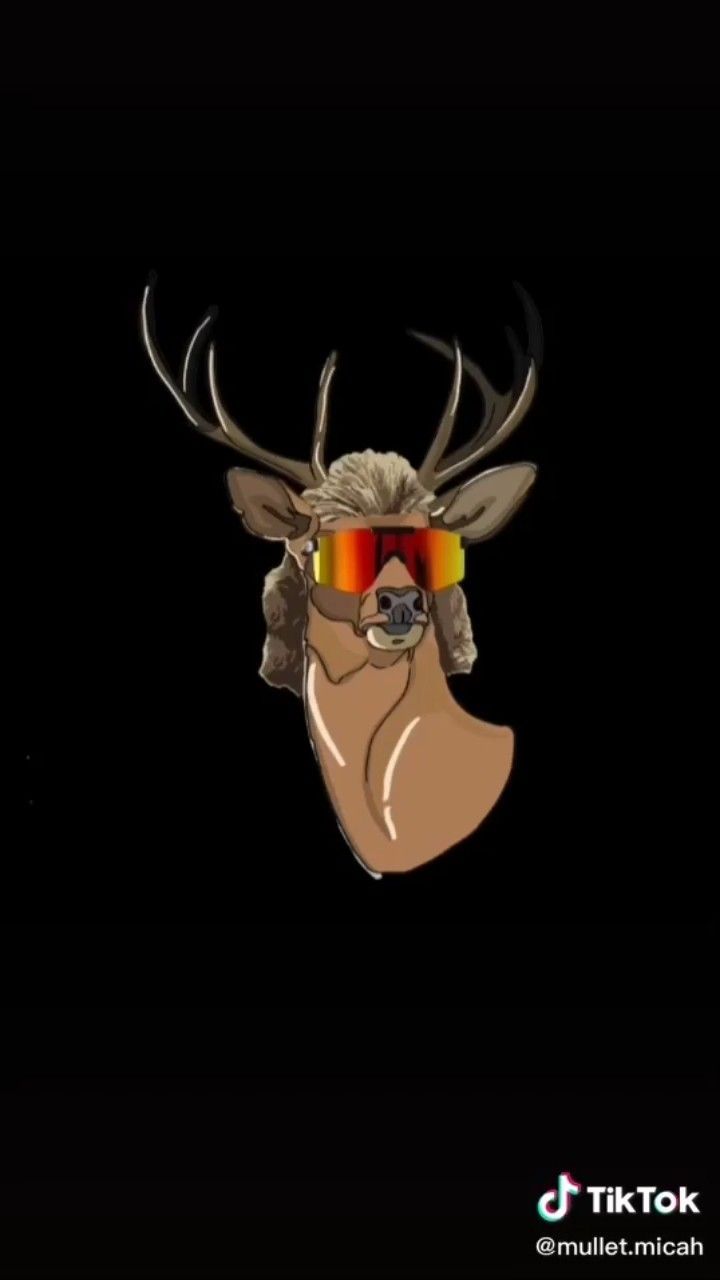 Deer mullet pfp. Deer wallpaper, Cute fall wallpaper, Western wall art