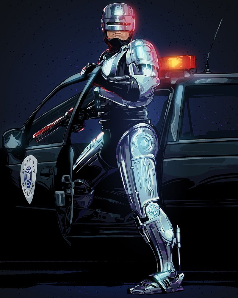 Robocop' Metal Poster Abakumov. Displate. Pôsteres de filmes, Desenhos da tv, Marvel vingadores