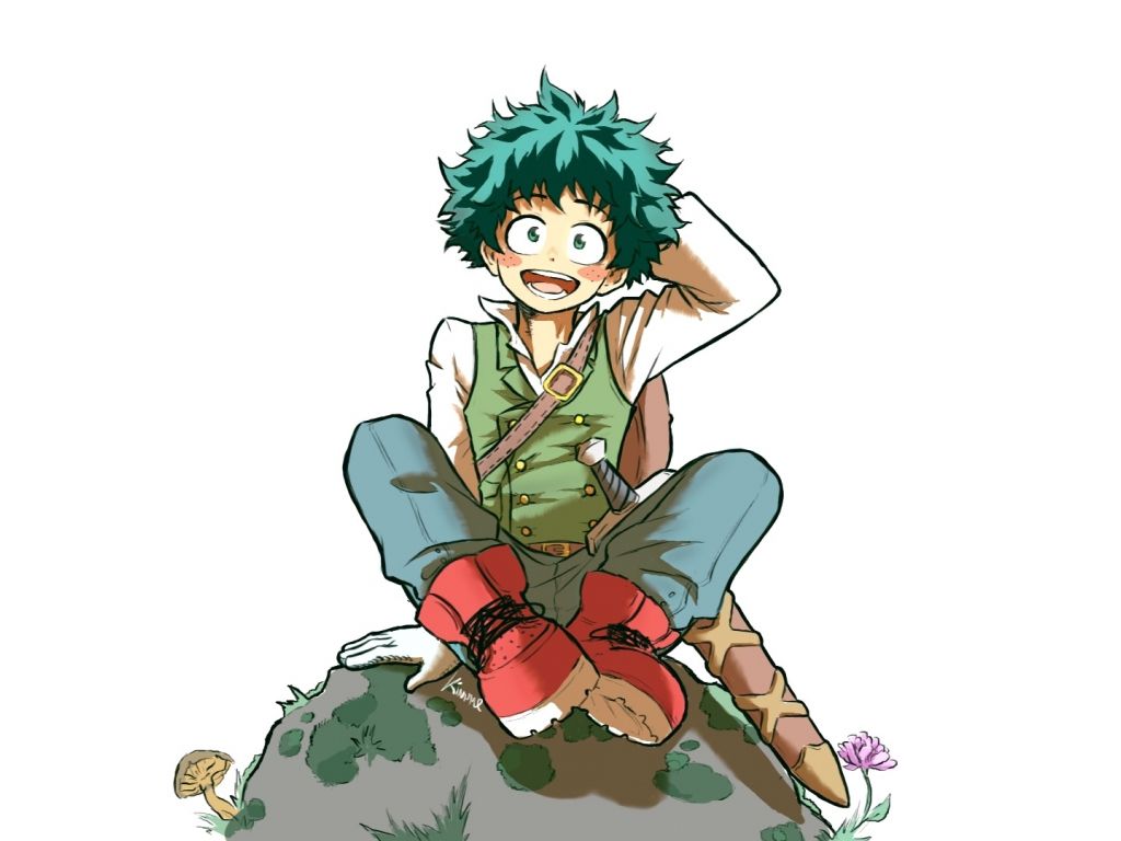 Desktop wallpaper cute, kid, izuku midoriya, curious, HD image, picture, background, 1434d6