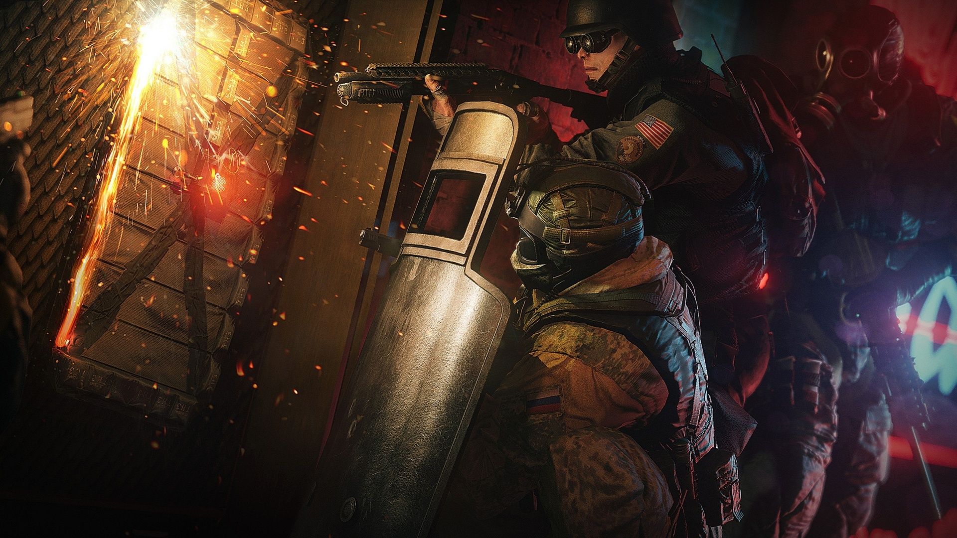 Special Forces Assault Fuze Thermite And Smoke Rainbow Six Siege Wallpaper