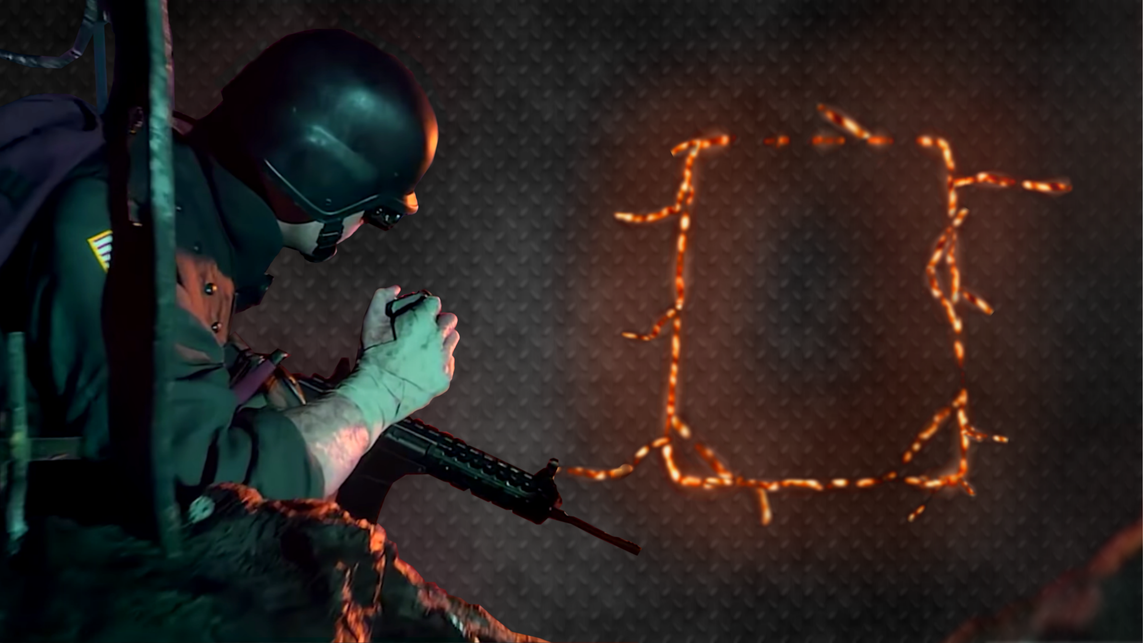 Made this thermite background, what do you guys think?