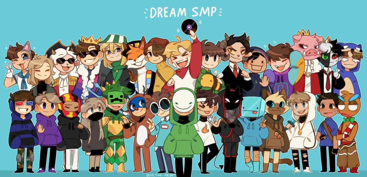 Dream smp обои на пк