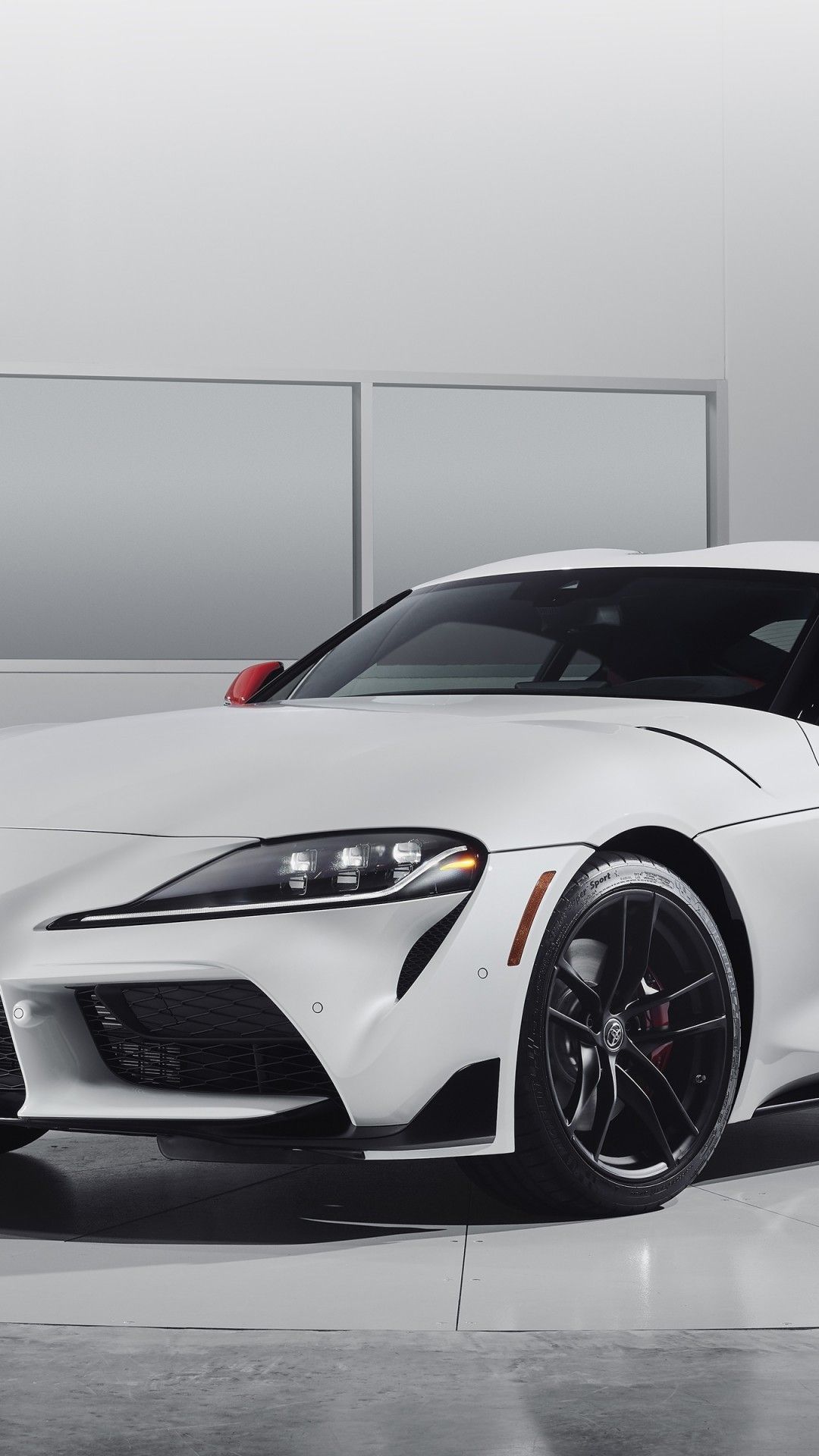 Download 1080x1920 Toyota Gr Supra, White, Side View, Supercars Wallpaper for iPhone 8, iPhone 7 Plus, iPhone 6+, Sony Xperia Z, HTC One