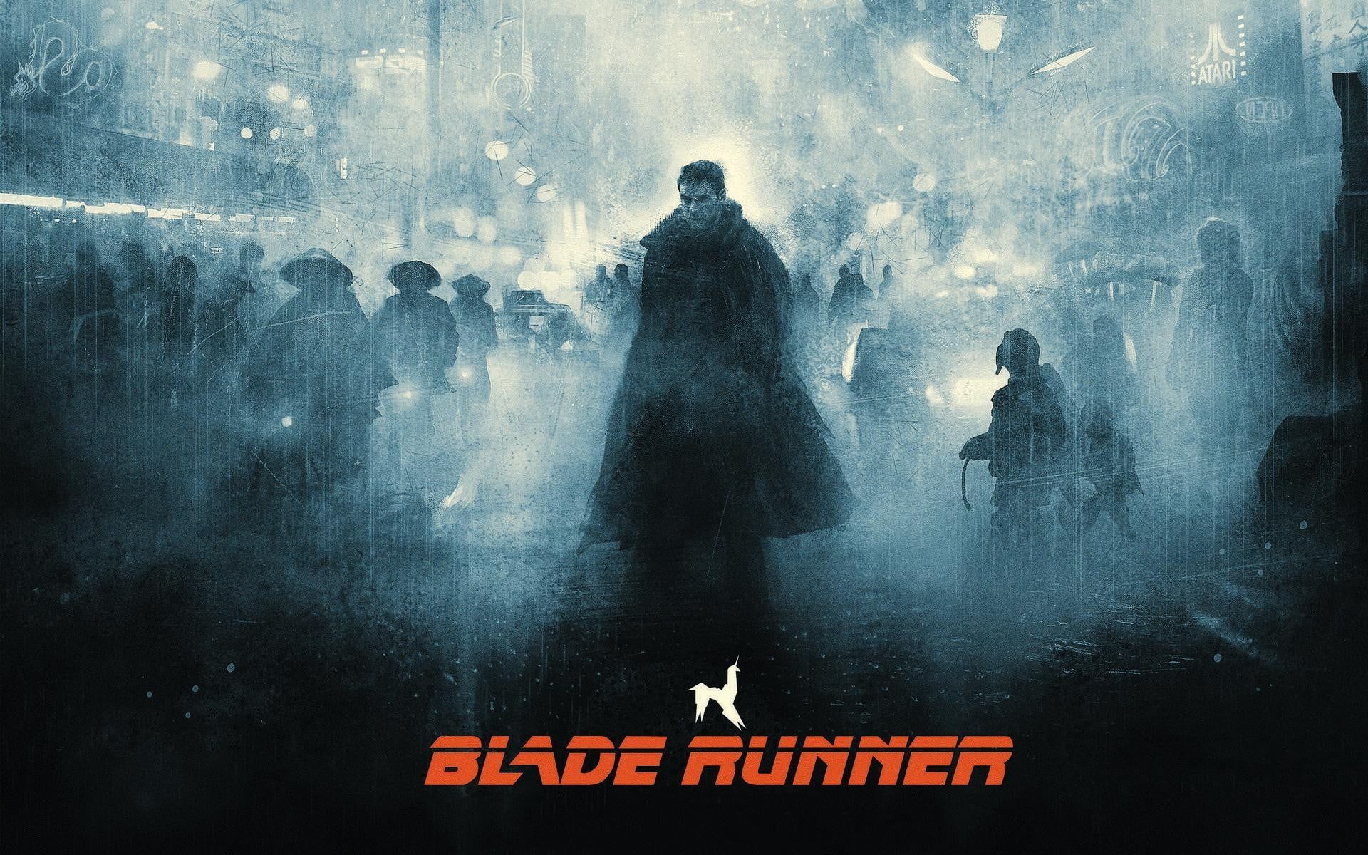 Blade Runner digital wallpaper Blade Runner digital art science fiction # movies Harrison Ford #artwork Rick De. Blade runner wallpaper, Blade runner, HD wallpaper