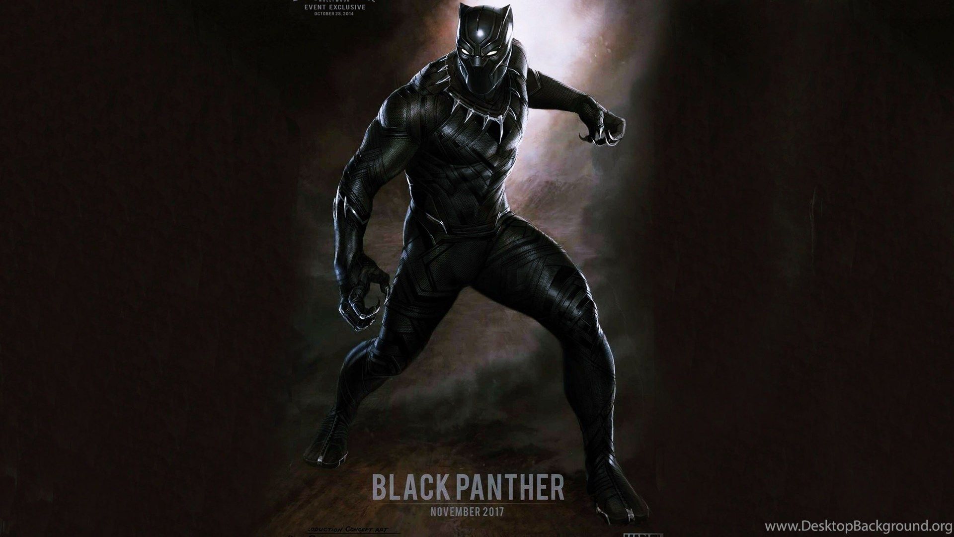 Marvel Cinematic Universe, Black Panther, Concept Art Wallpaper. Desktop Background