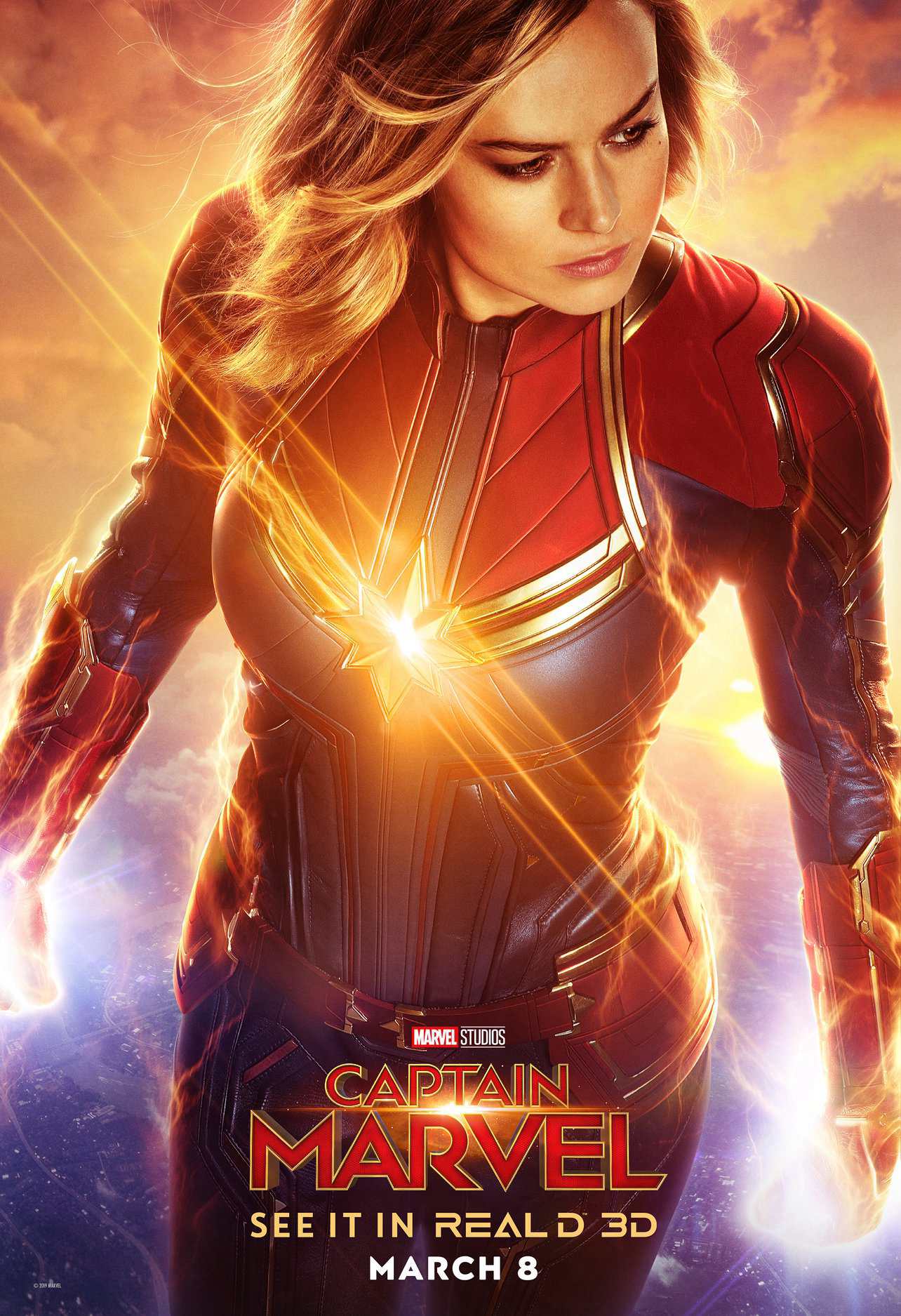 Wallpaper, Carol Danvers, Captain Marvel, Brie Larson, Marvel Cinematic Universe, Marvel Comics 1284x1875