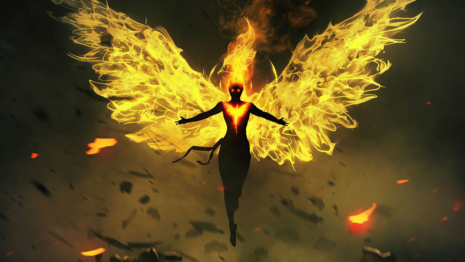 Desktop Wallpaper X Men: Dark Phoenix, Movie, Artwork, HD Image, Picture, Background, Db11e8